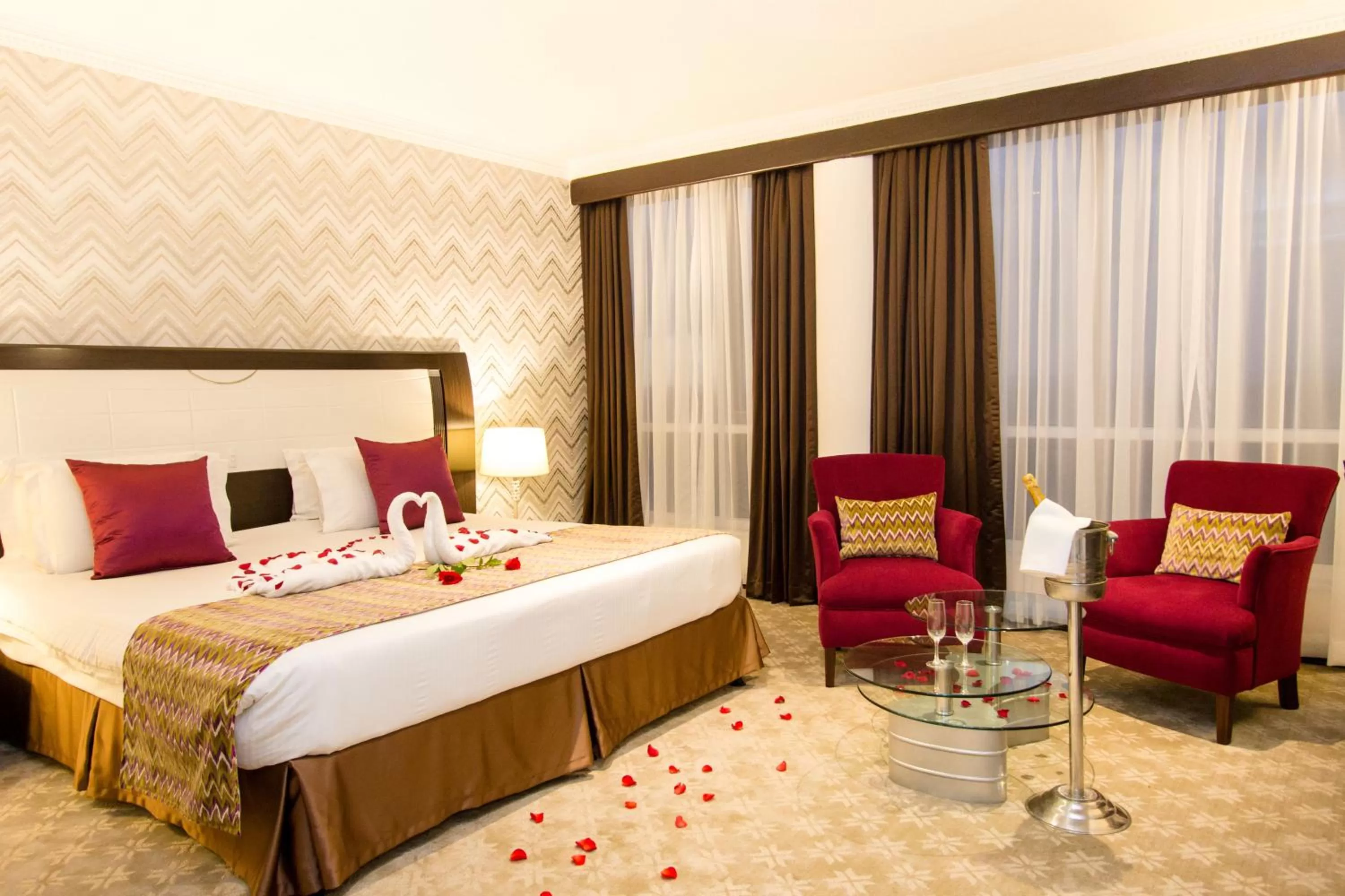 Bed in The Panari Hotel - Near Jomo Kenyatta International Airport