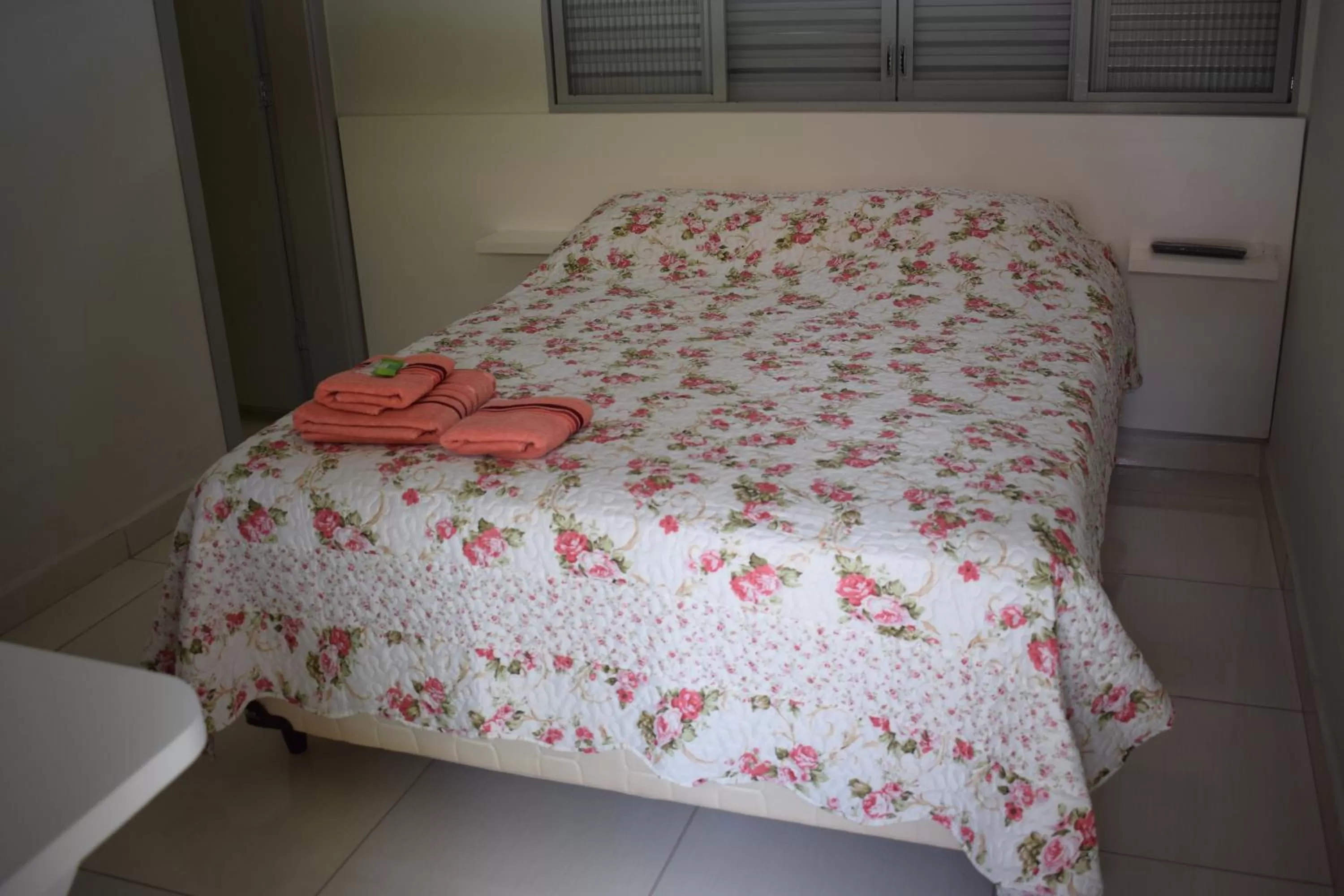 Bed in Pousada Araxá