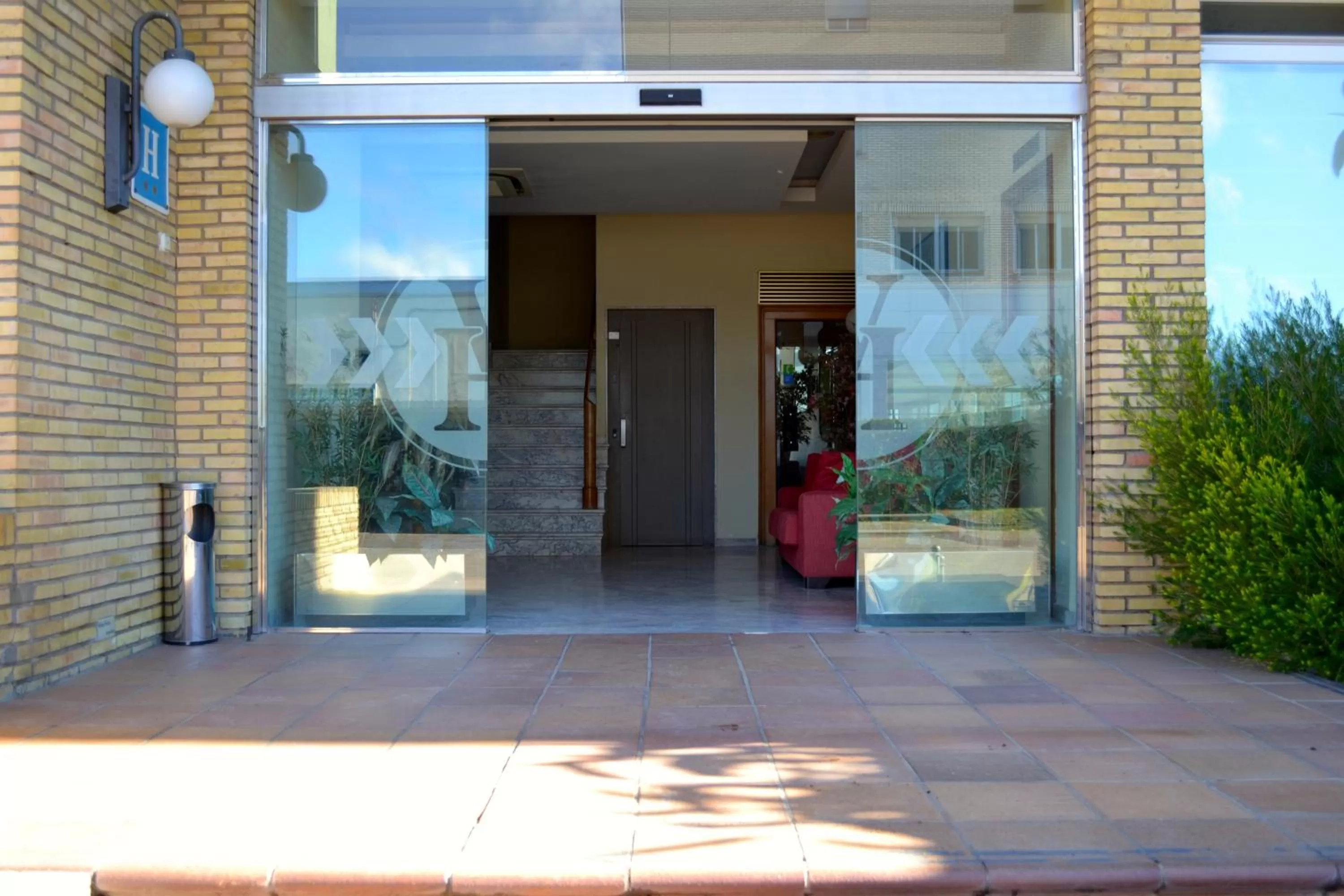Facade/entrance in Hotel Veracruz