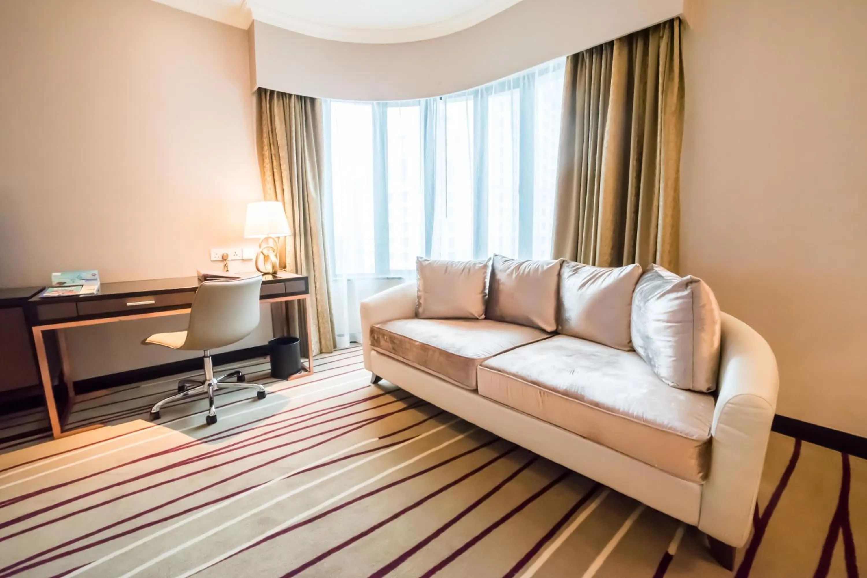 Seating area in Dorsett Kuala Lumpur