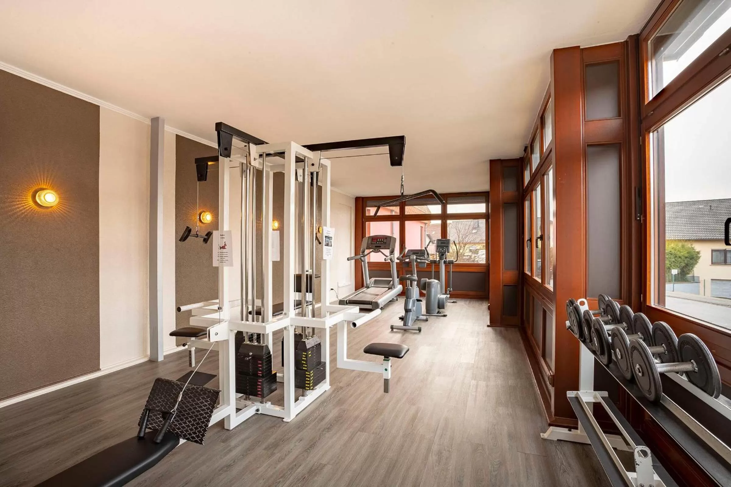 Fitness centre/facilities in Aqualux Wellness- & Tagungshotel