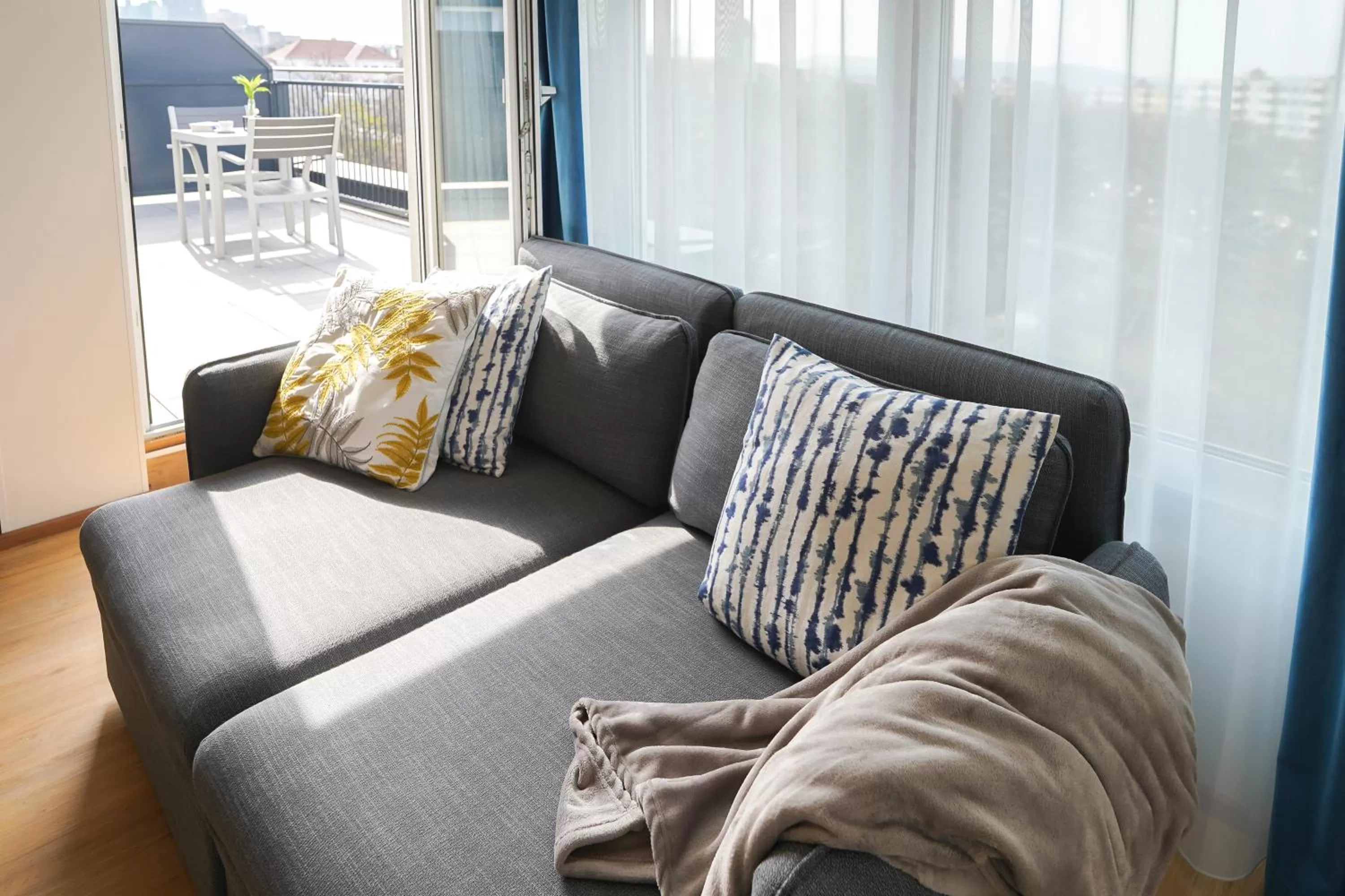 Living room in Citadines South Vienna