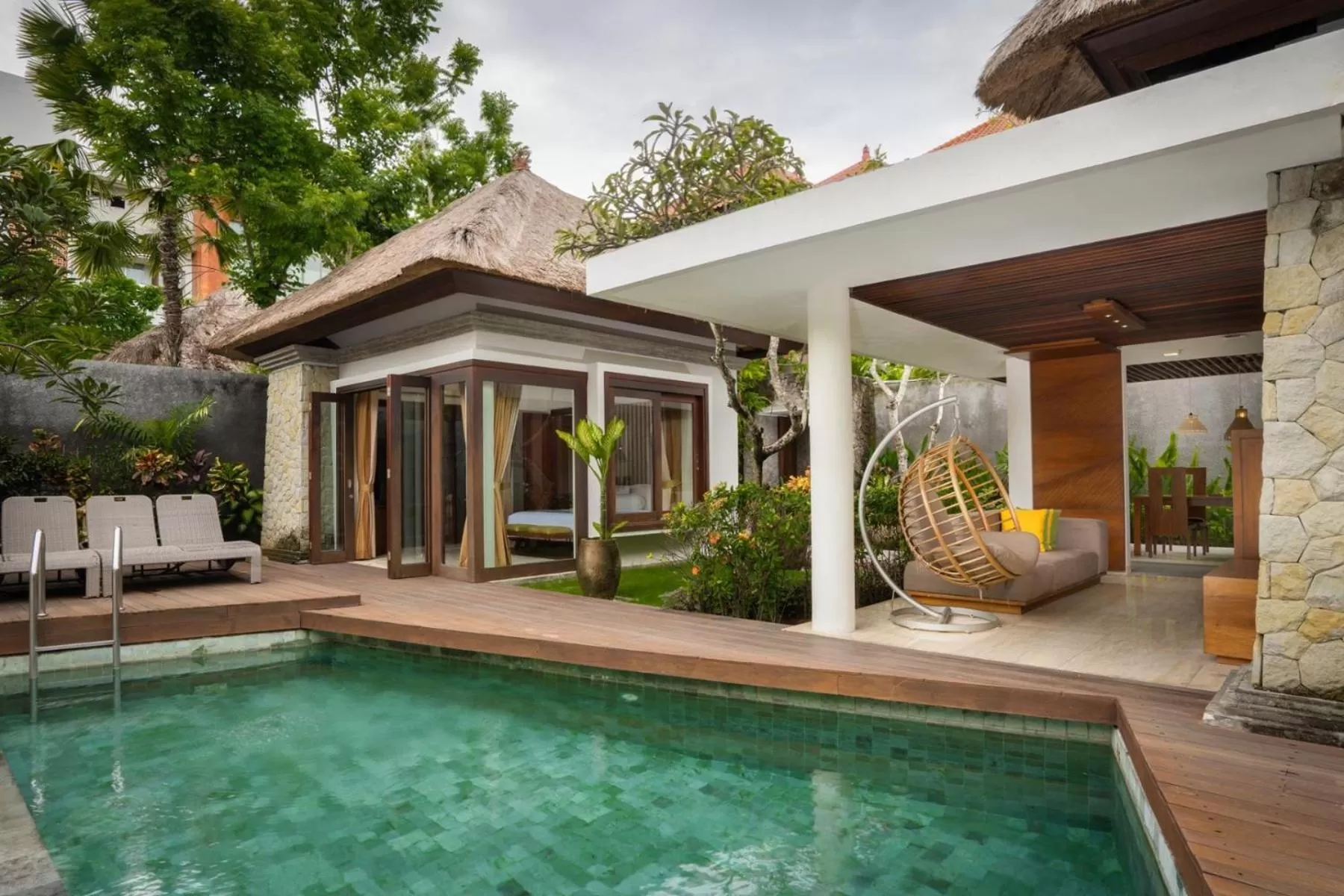 Pool view in MERUSAKA Nusa Dua