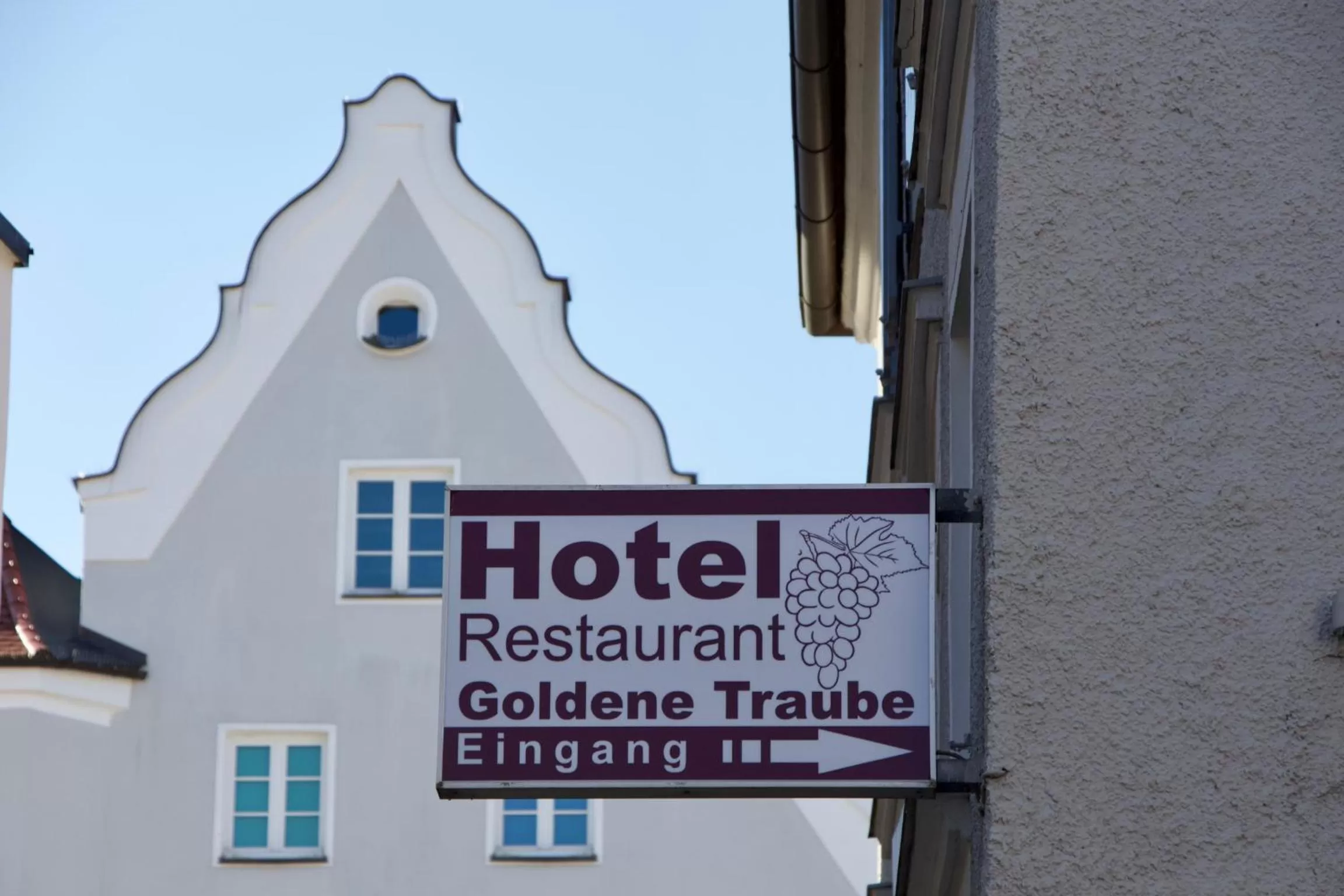 Property logo or sign in Hotel Goldene Traube