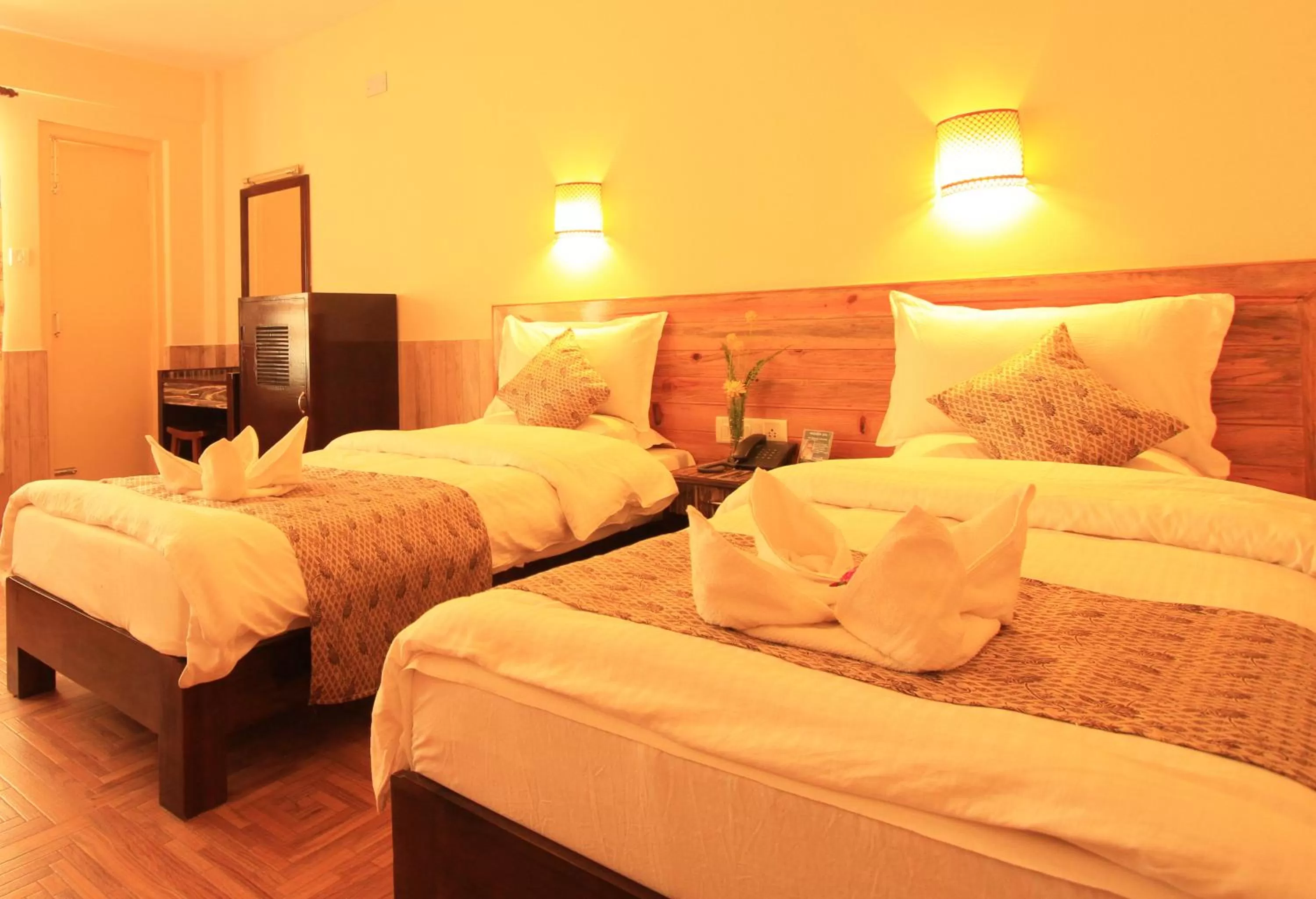 Decorative detail, Bed in Hotel Splendid View