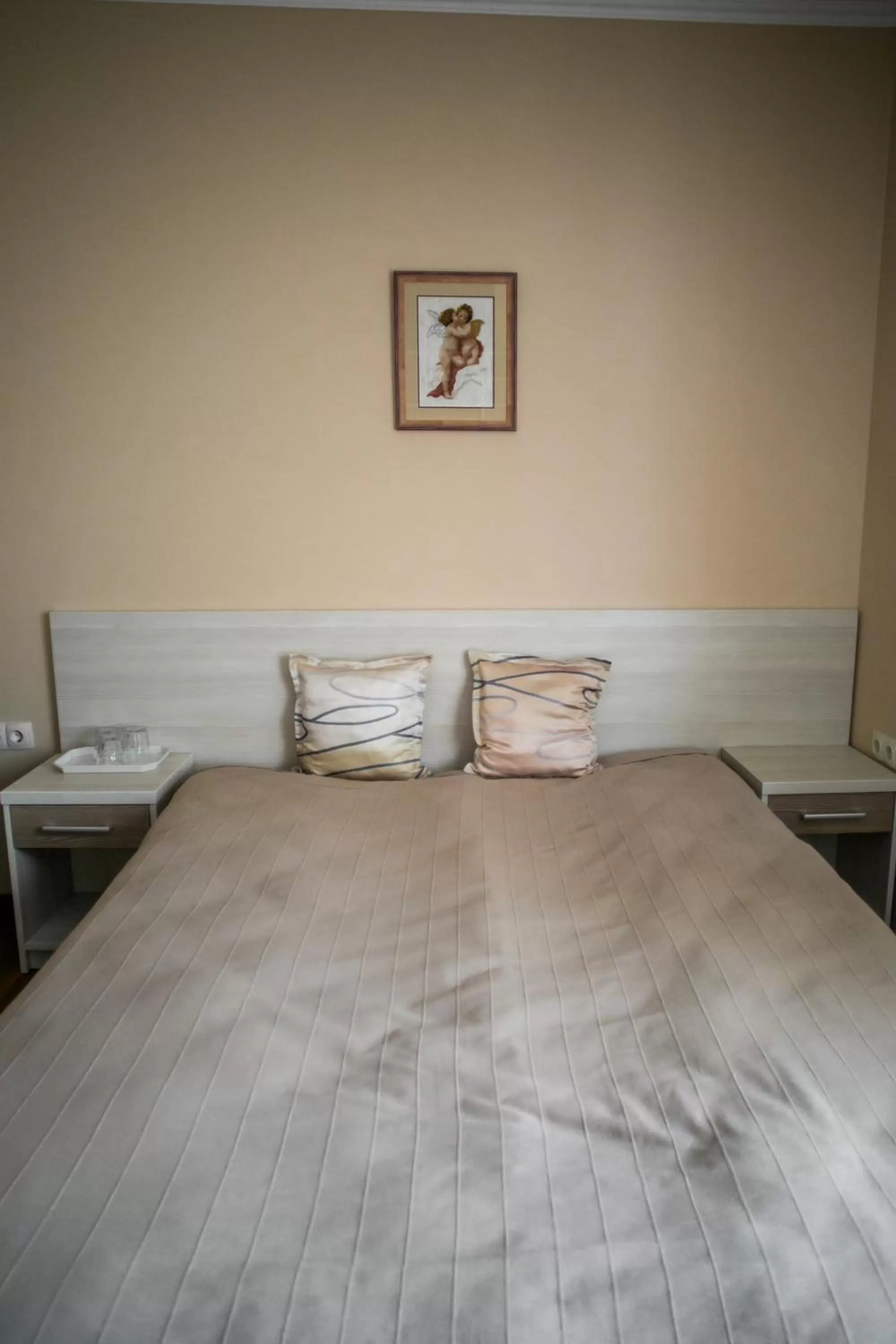 Bed in Tulipan Hotel Aquapark