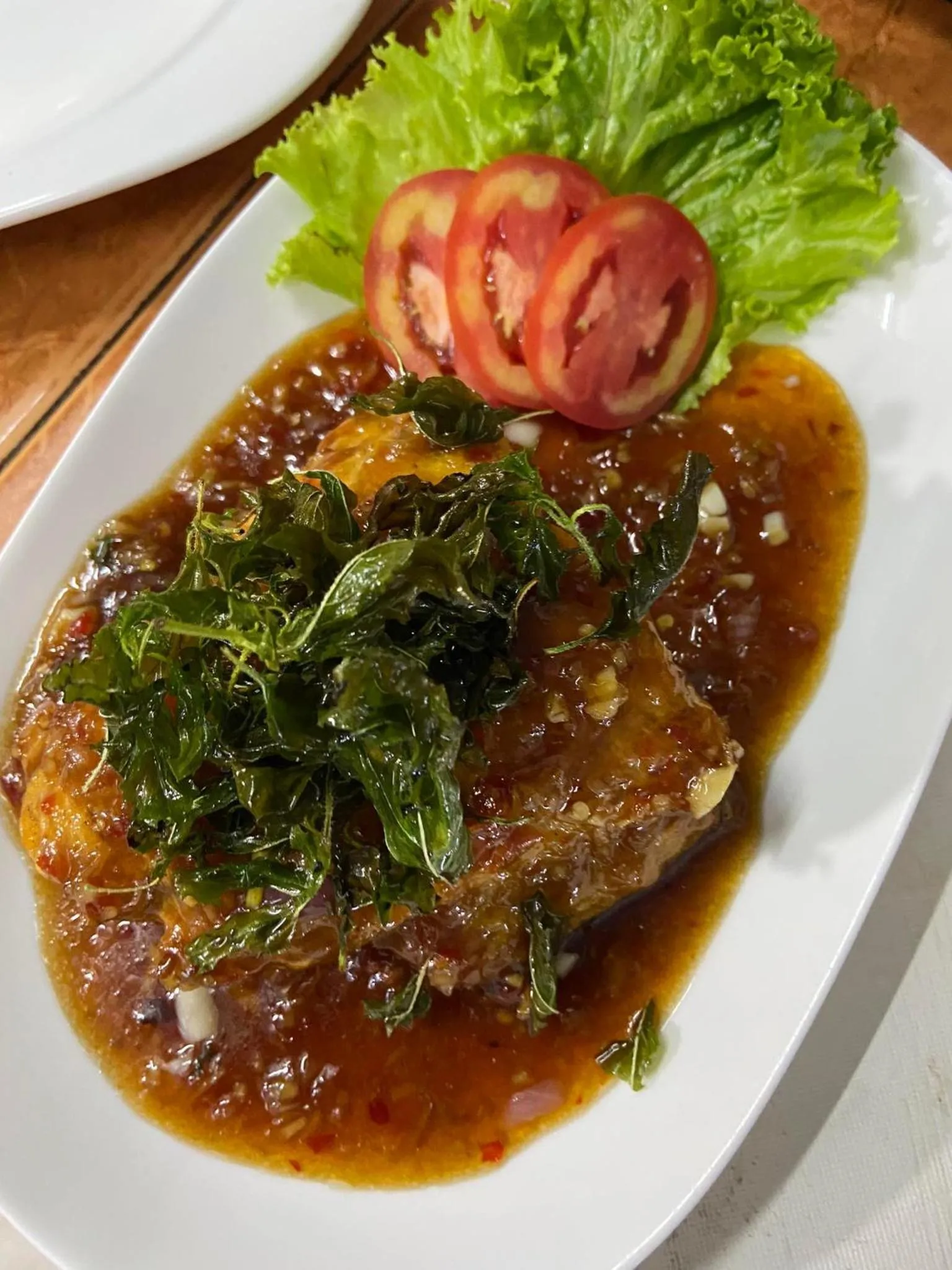 Food close-up in Thai Smile Bungalows