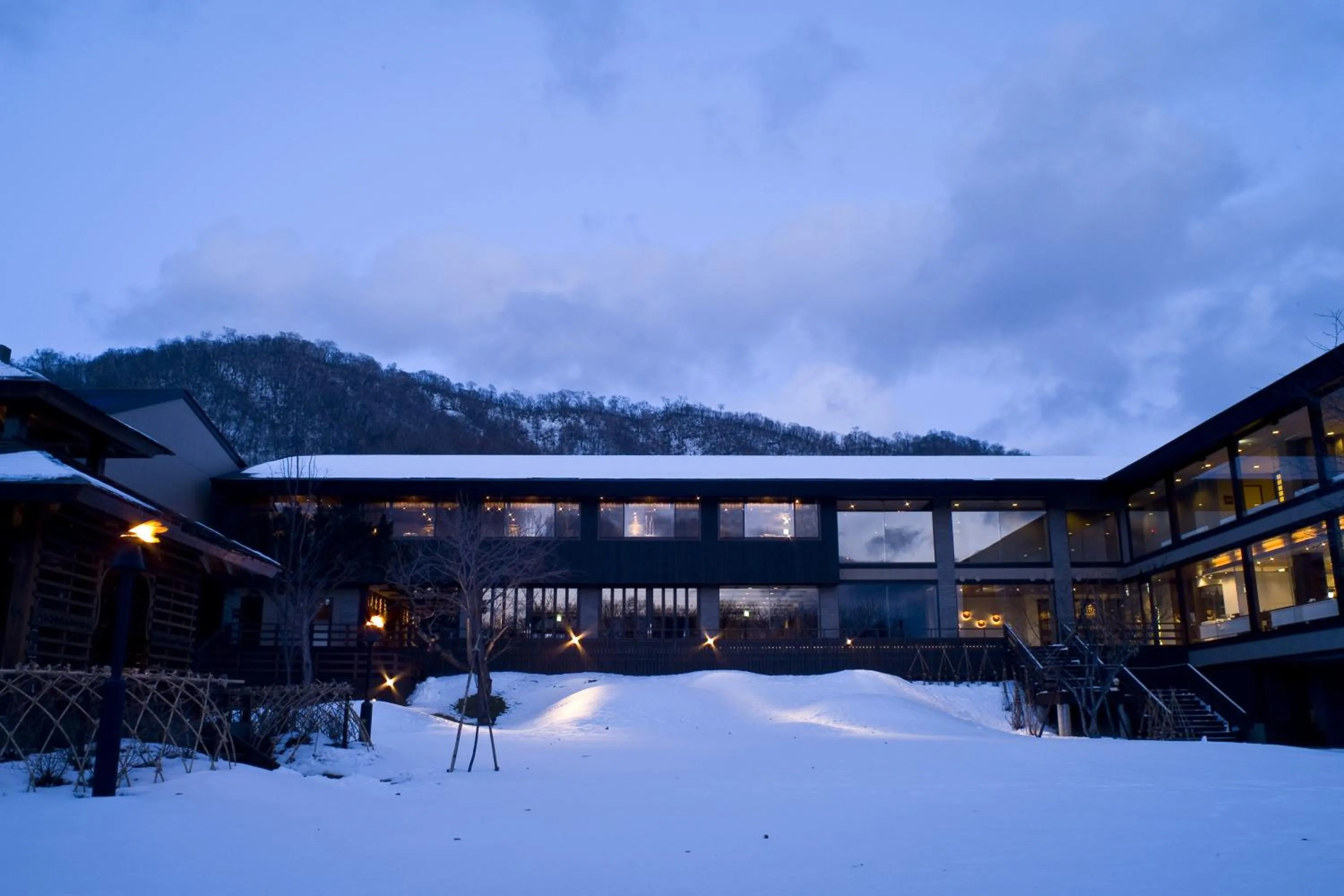 Property building in Lake Shikotsu Tsuruga Resort Spa Mizu no Uta