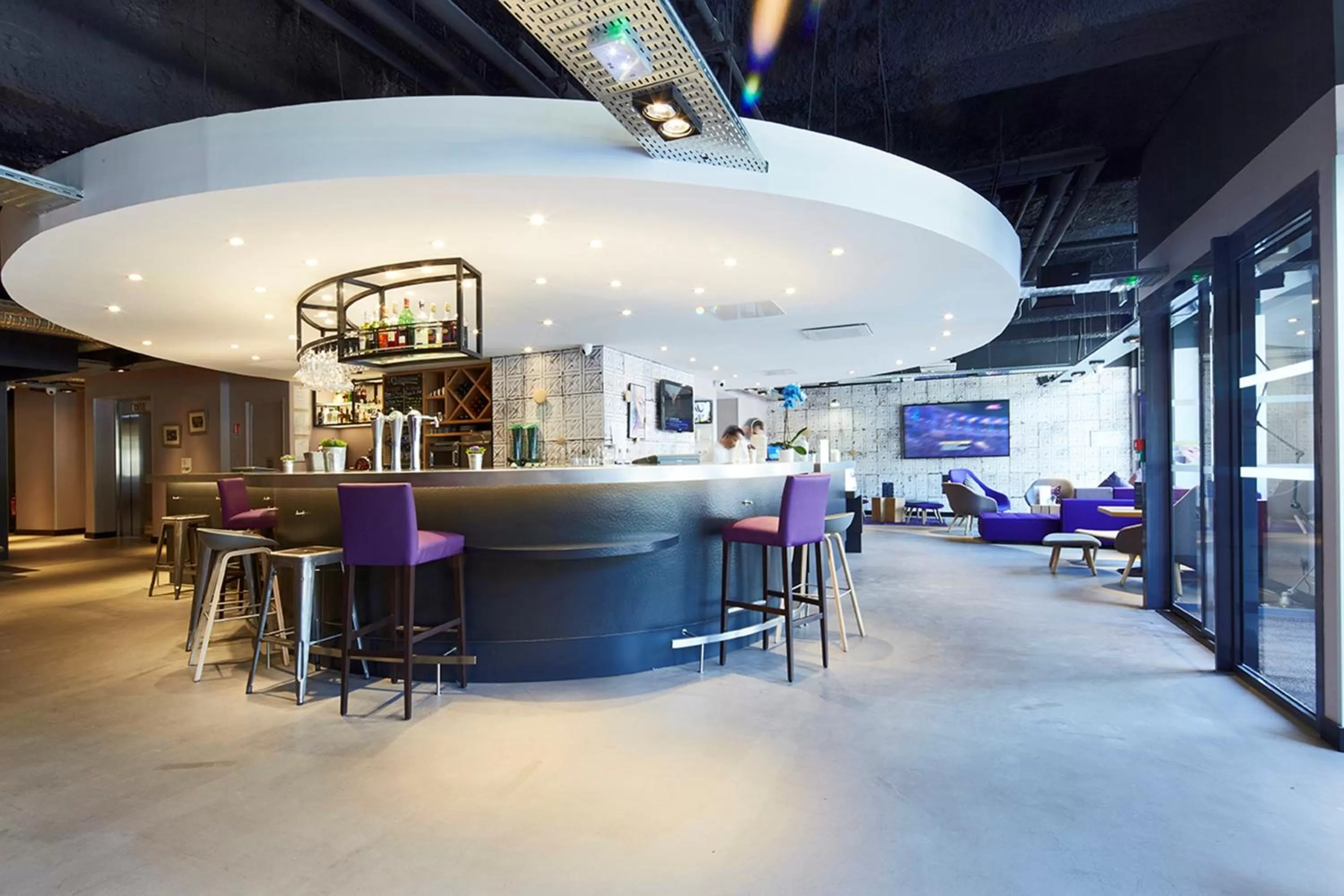 Lobby or reception in Campanile Lyon Centre - Gare Perrache - Confluence