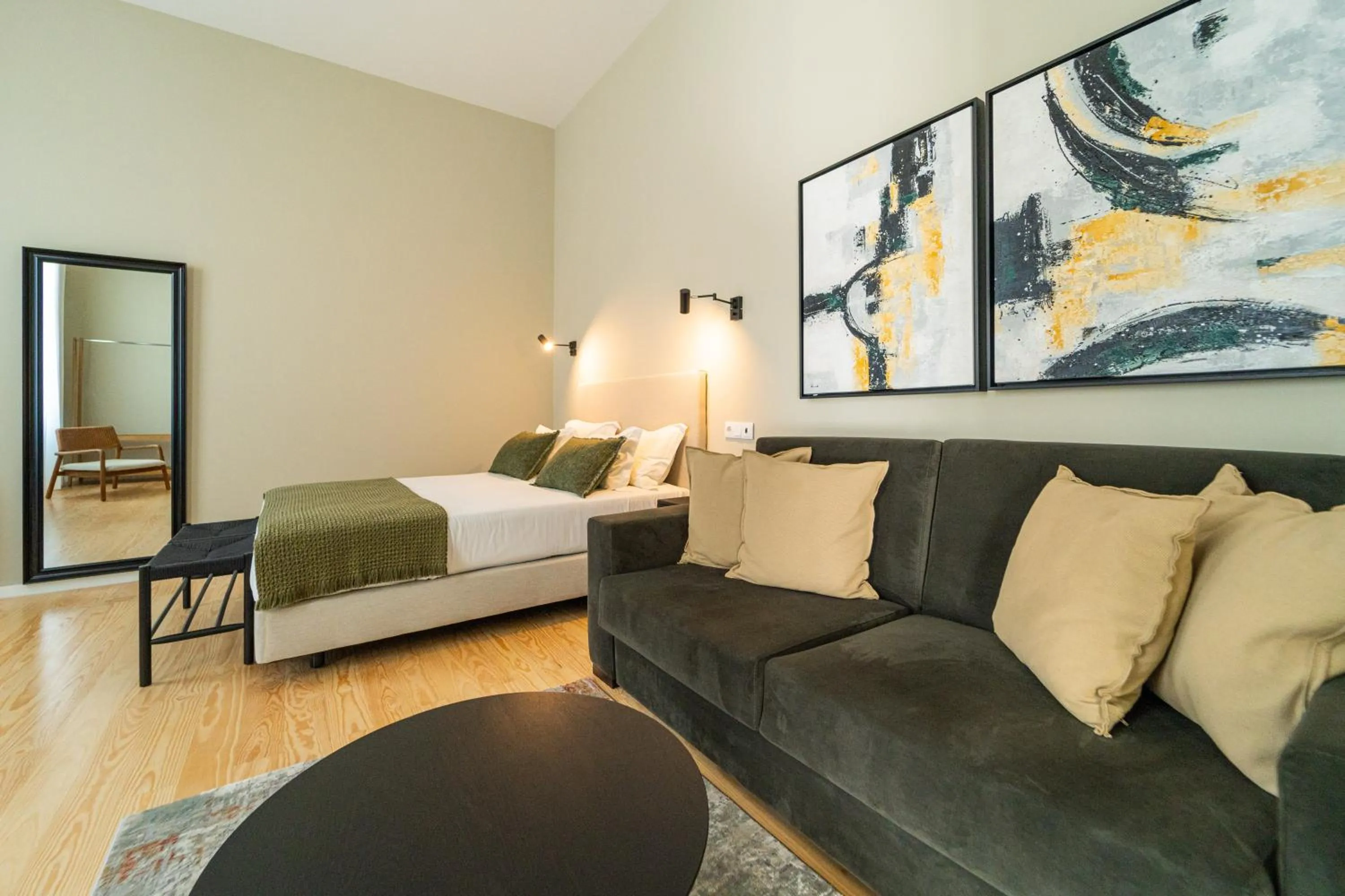 Bed in The Rex Hotel Porto