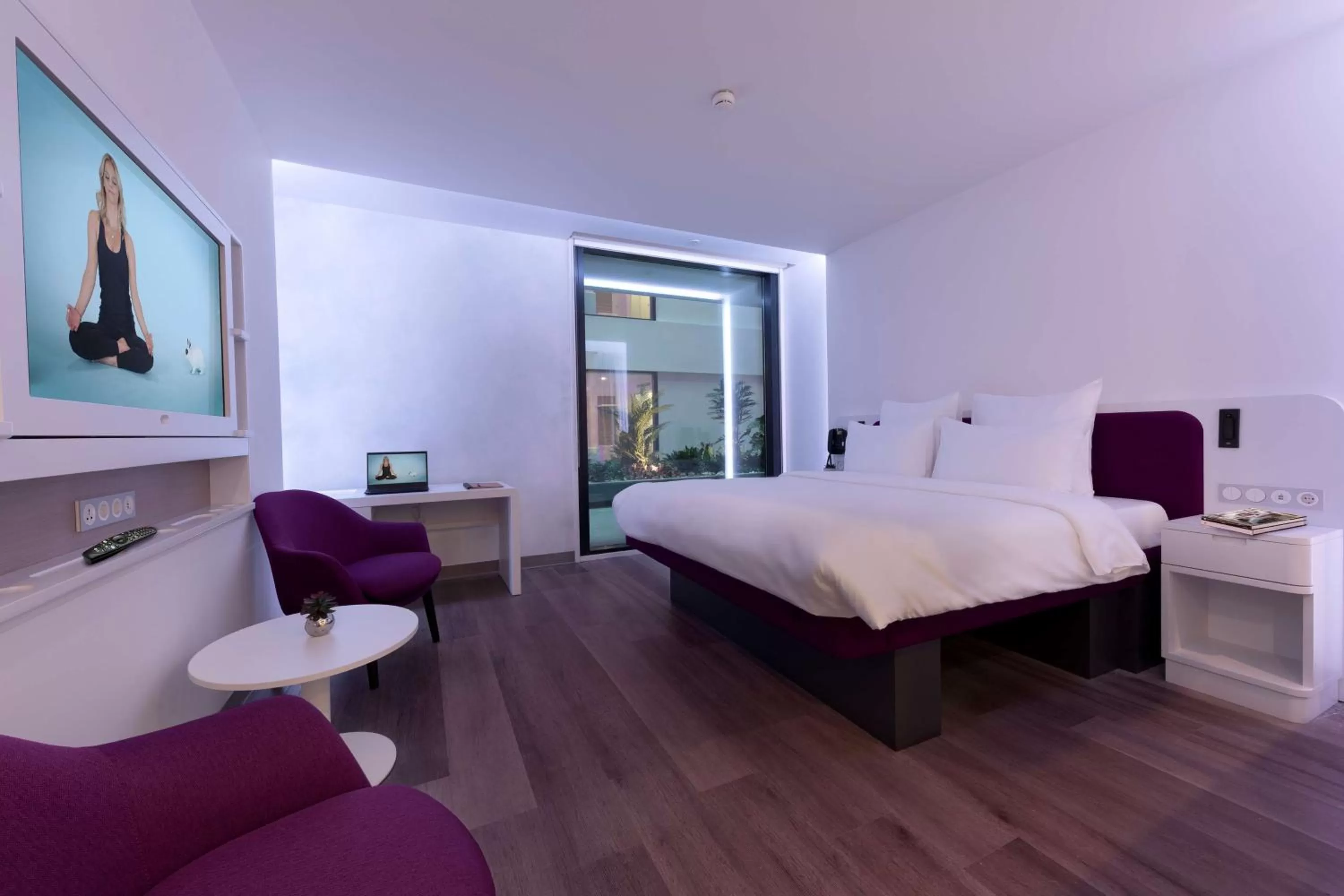 Night, Bed in YOTELAIR Istanbul Airport, Duty free - International Transit area