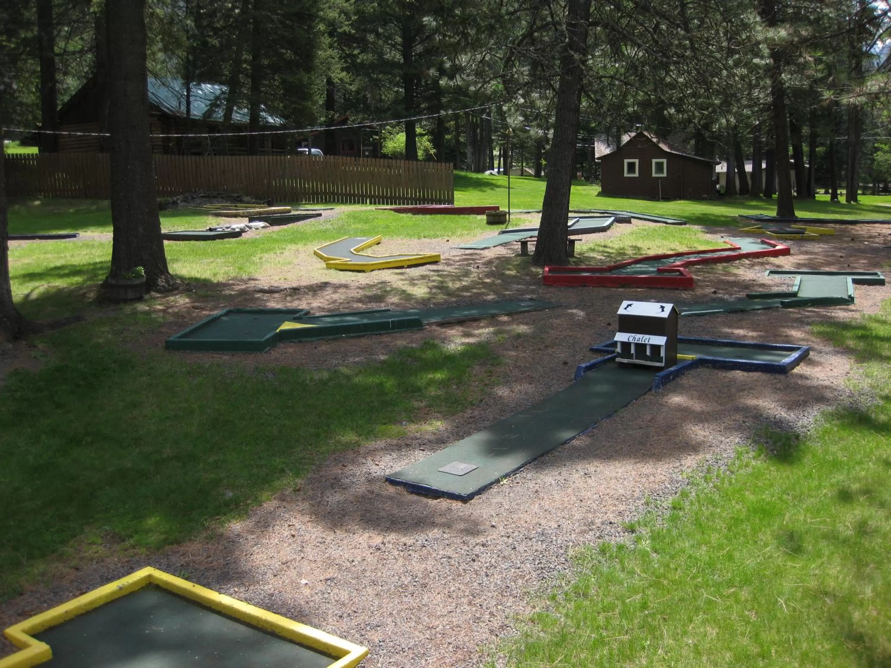 Minigolf in Eagle Cap Chalets