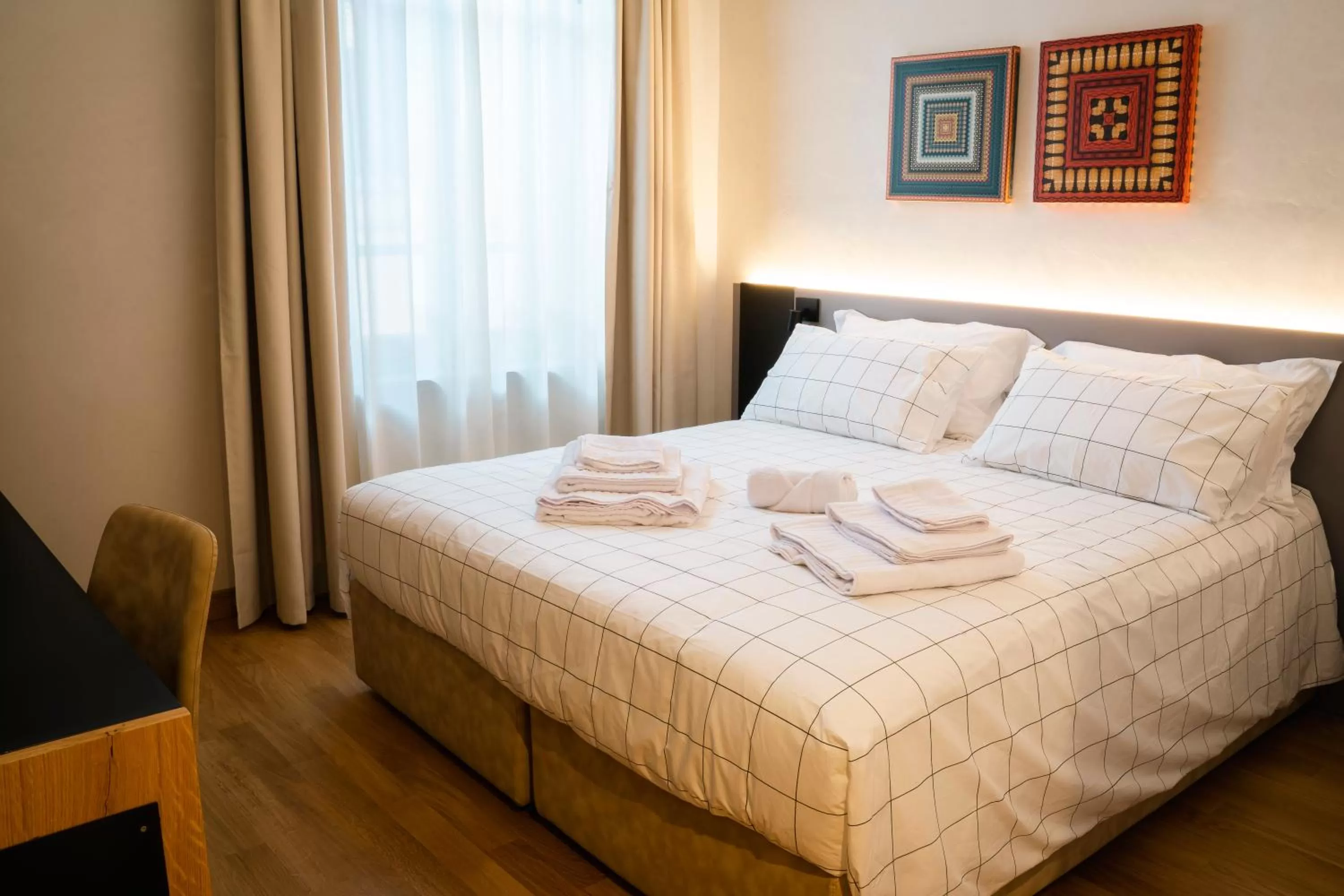 Bed in VILLA MANZONI