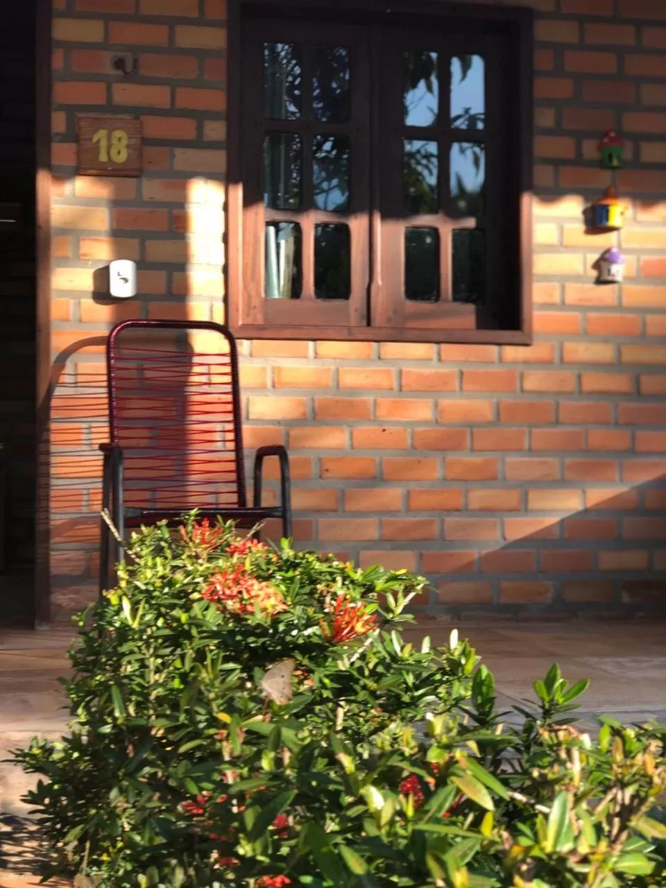 Balcony/Terrace in Pousada do Riacho