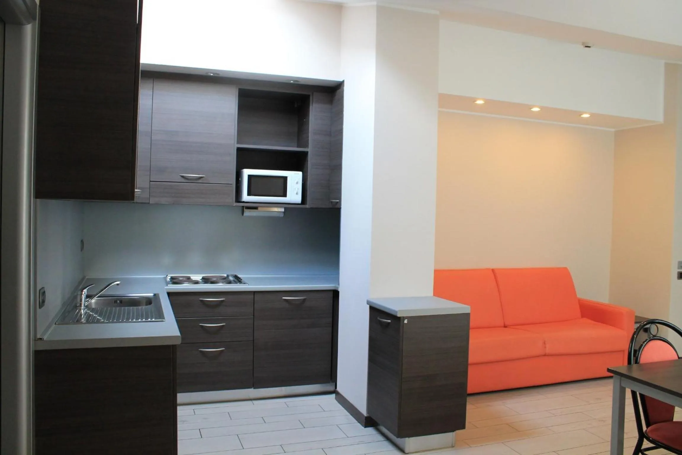 Kitchen or kitchenette in Hotel Residence Aurora