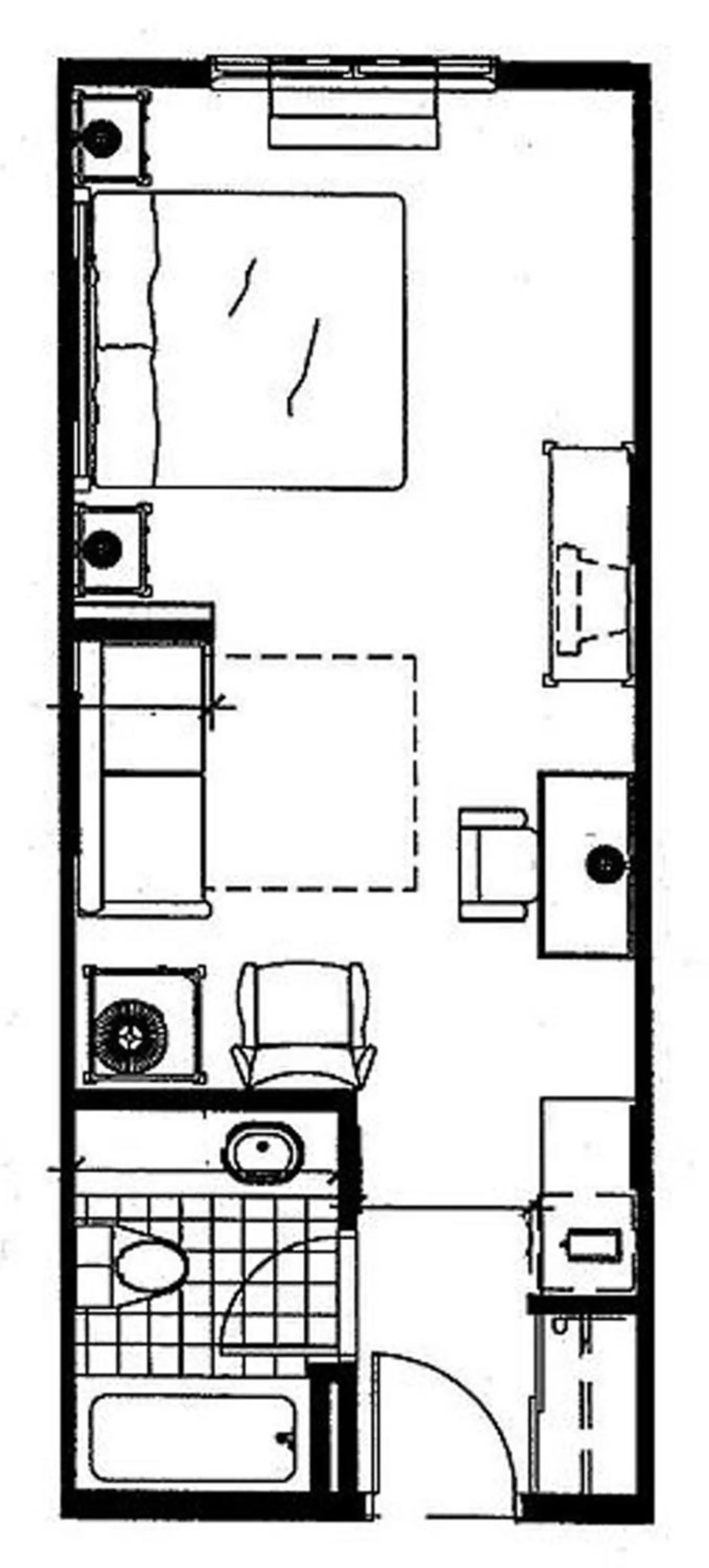 Floor plan in Country Inn & Suites by Radisson, St Petersburg - Clearwater, FL