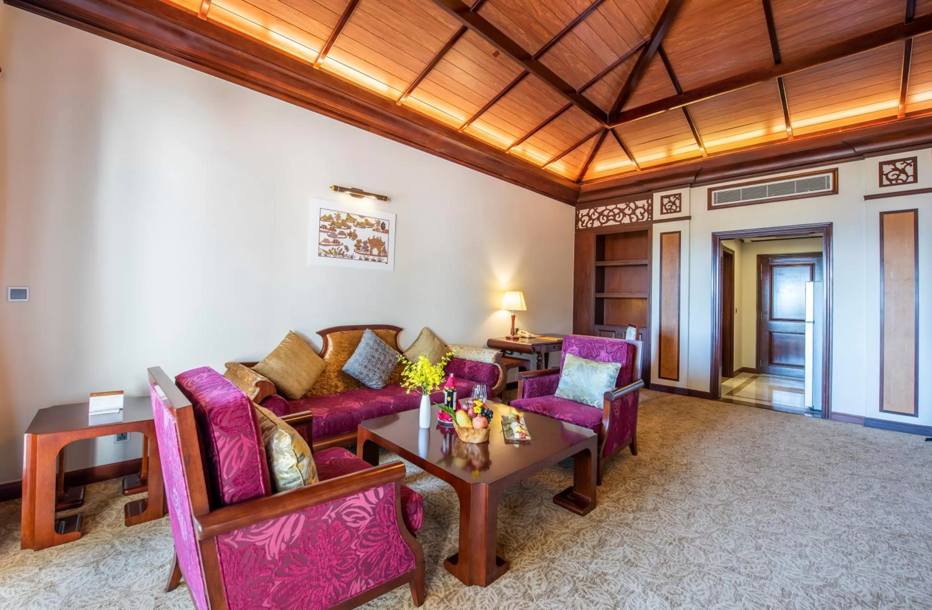Living room in Vinpearl Luxury Nha Trang
