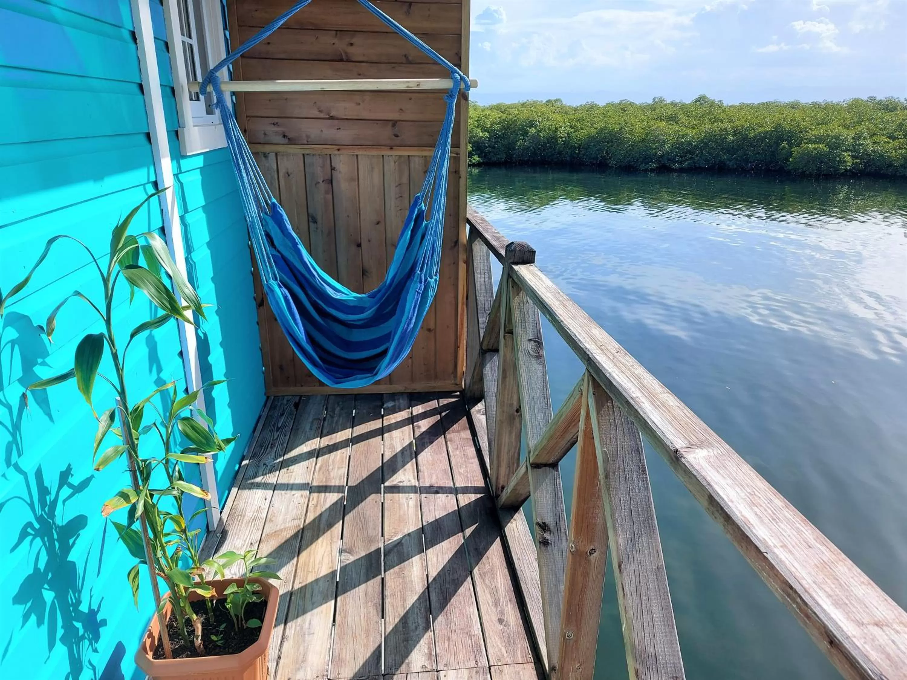 Patio in The Sunsetter Bed & Breakfast