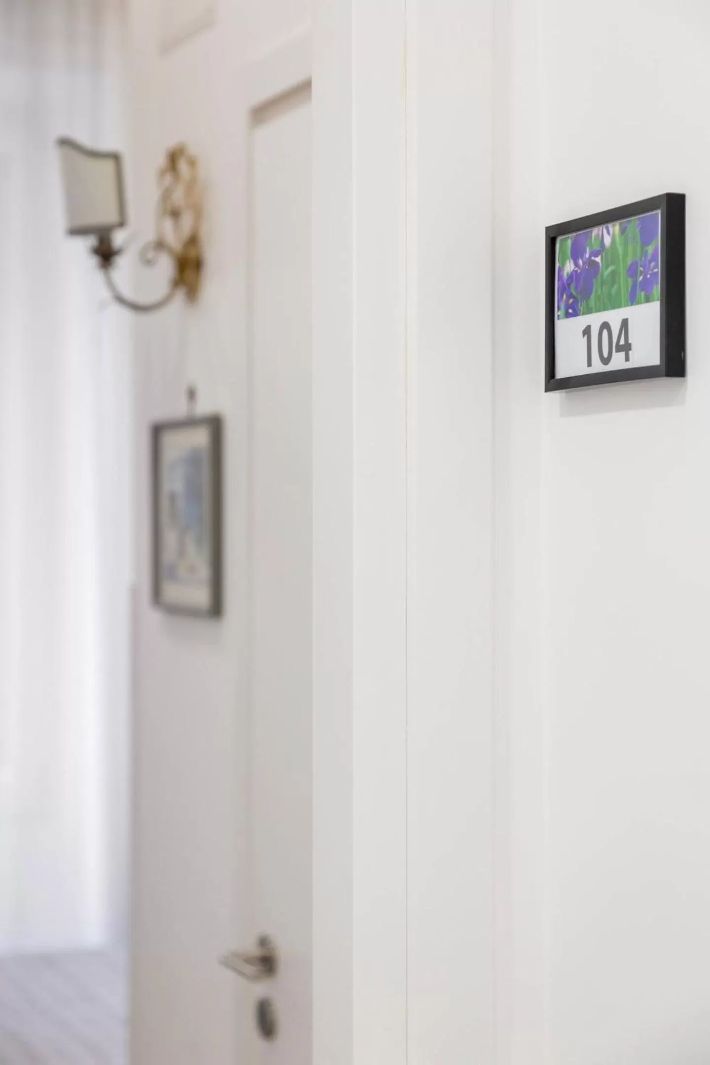 Decorative detail in b&b don Mimì