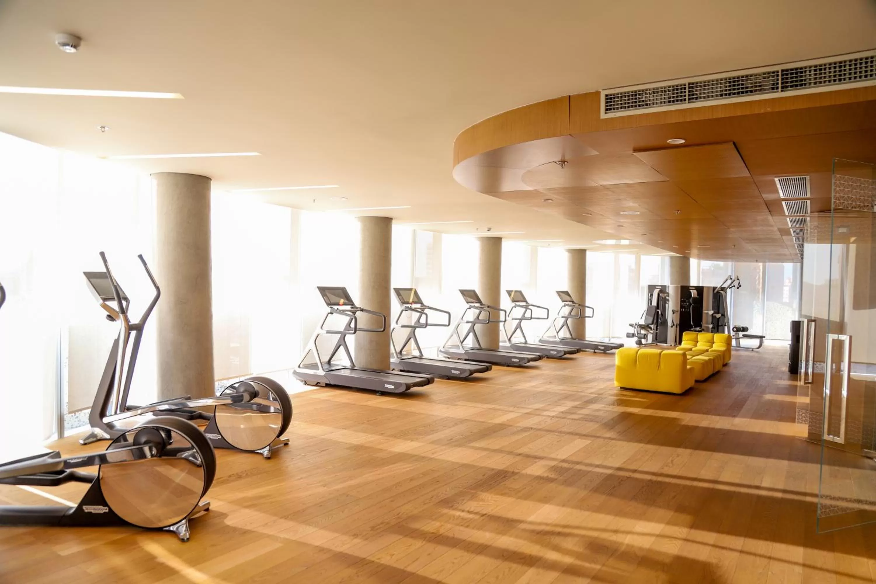 Fitness centre/facilities in Maritim Hotel Plaza Tirana