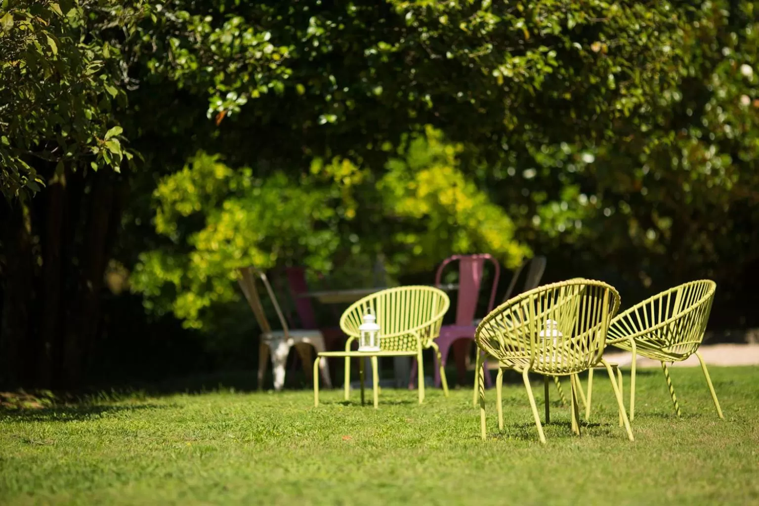 Garden view in Casa a Pedreira Rias Baixas