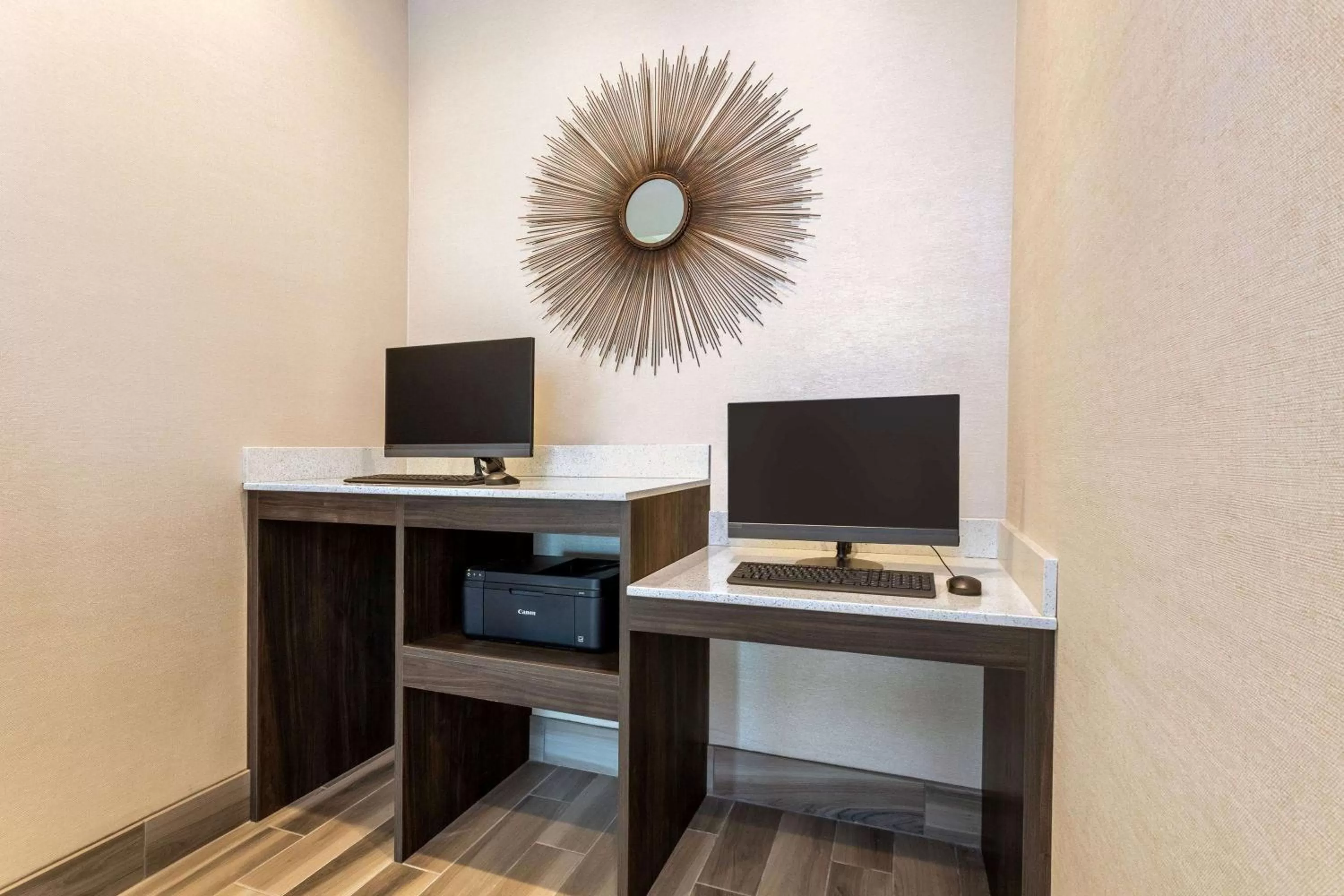 On site in La Quinta Inn and Suites by Wyndham Bloomington