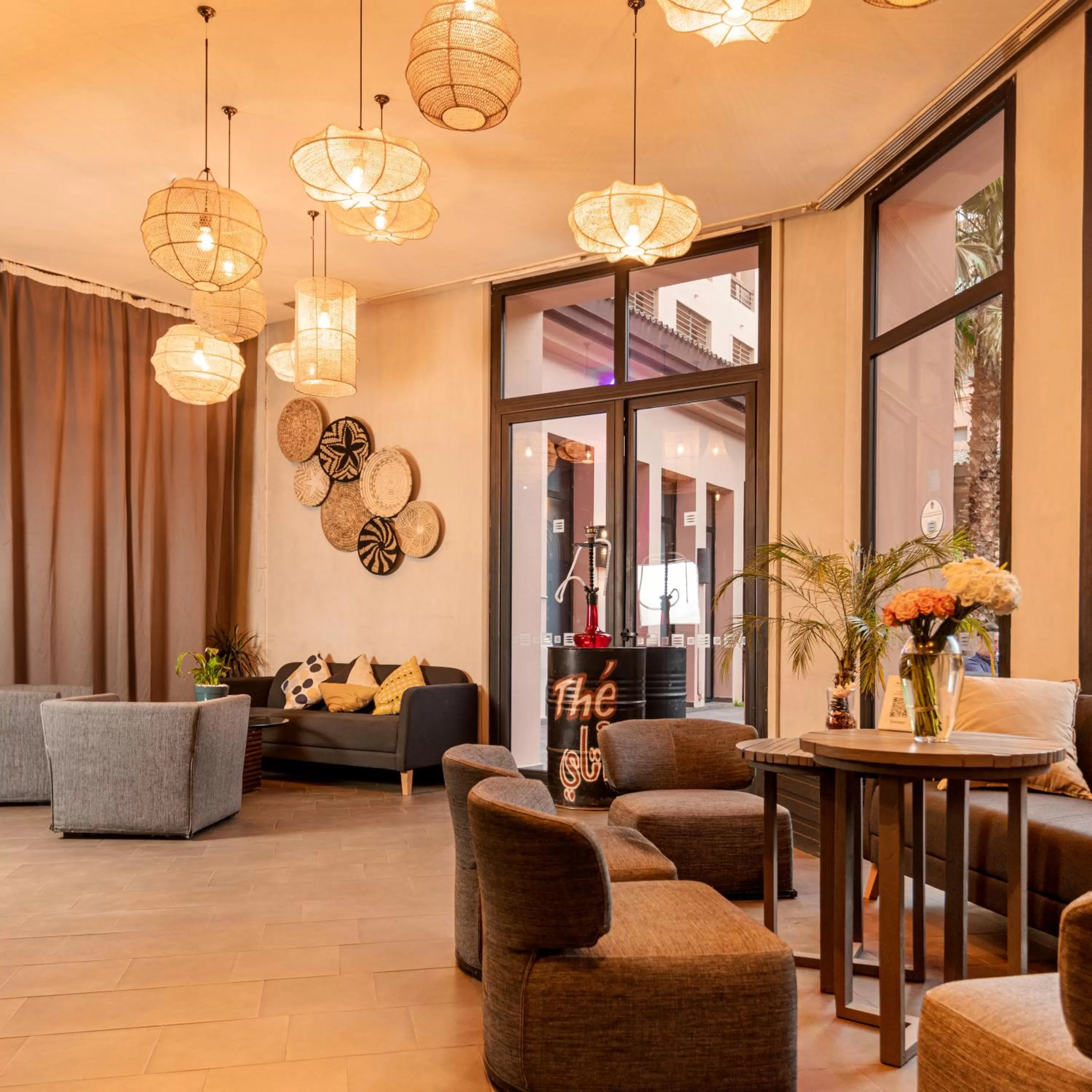 Lounge or bar in Novotel Marrakech Hivernage