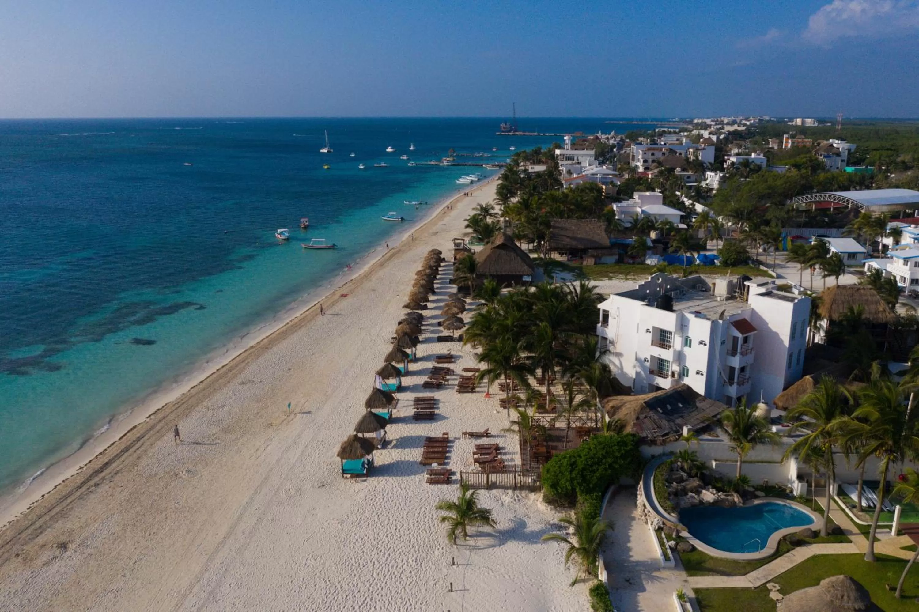 Bird's eye view in HOTEL & BEACH CLUB OJO DE AGUA