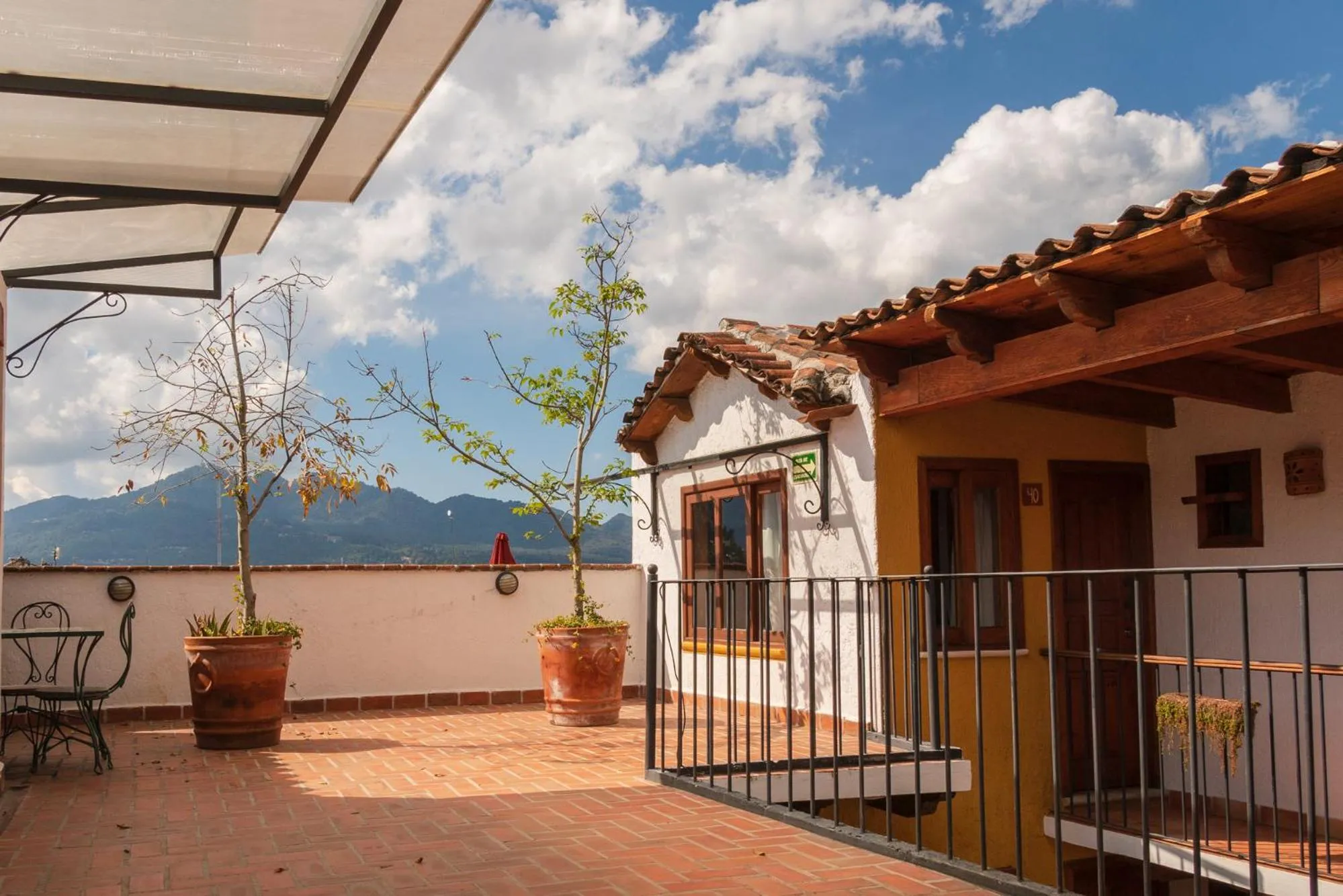 Balcony/Terrace in Hotel Casa Margarita