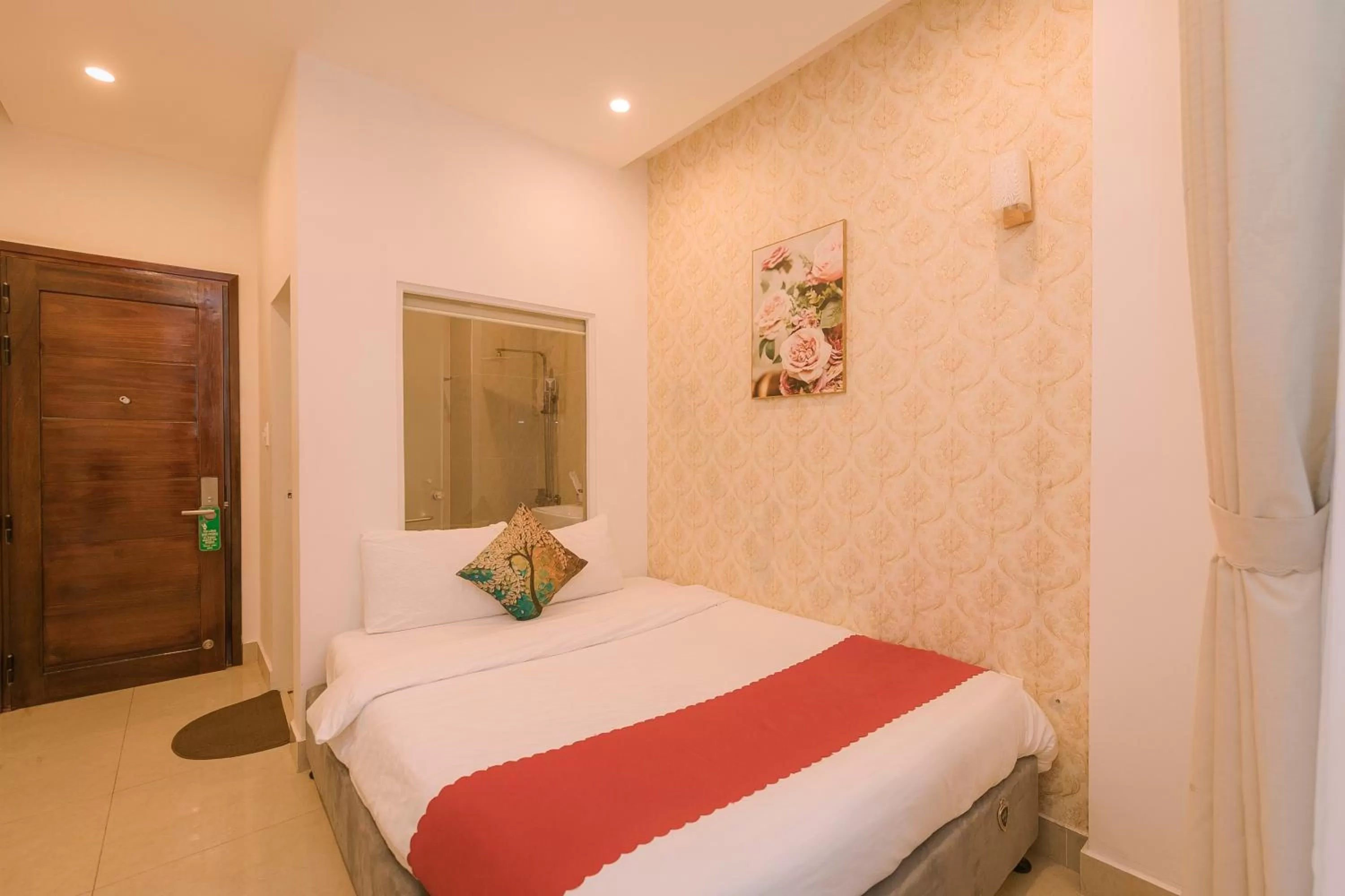 Bed in Ngàn Phố Studio & Love Hotel