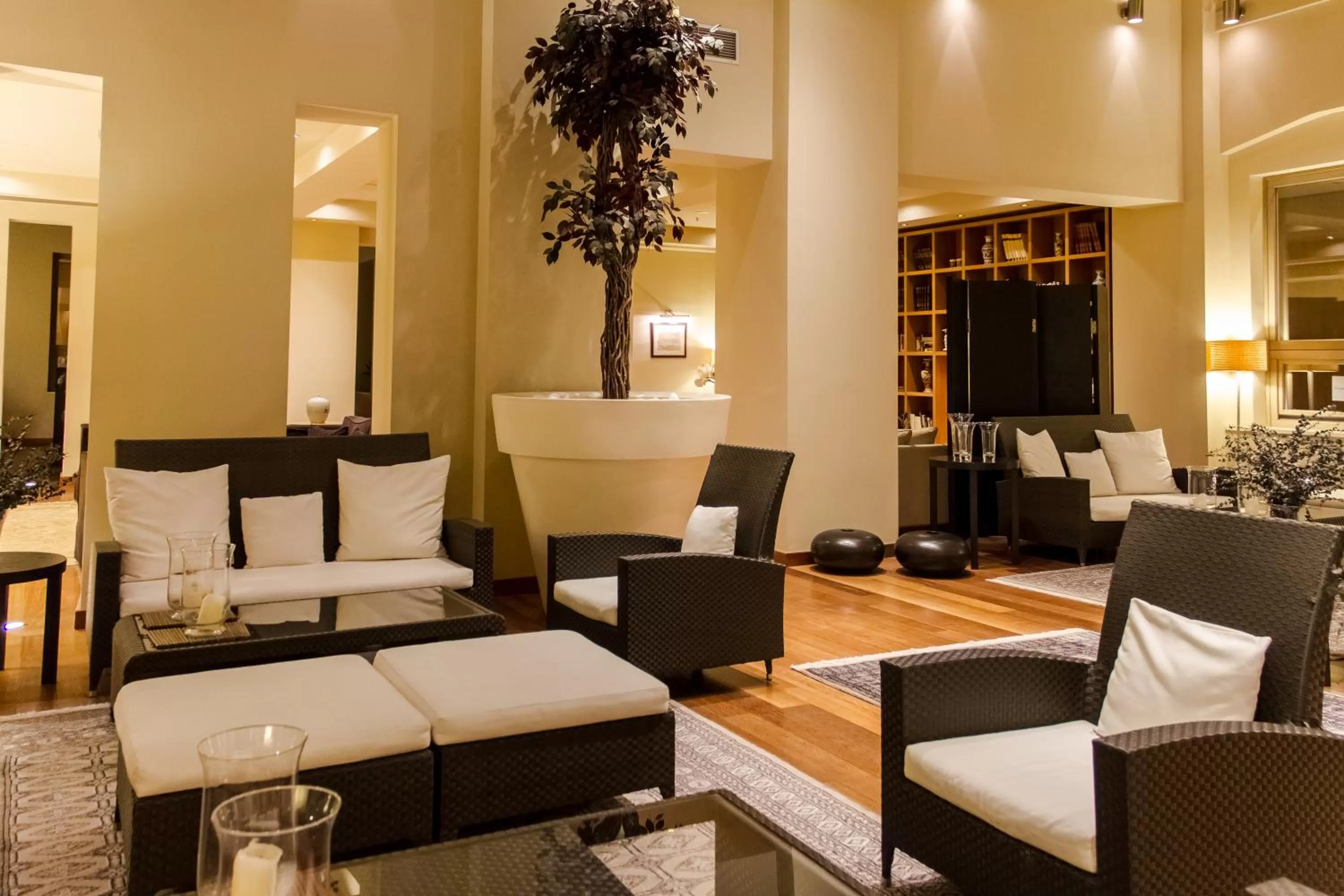 Lobby or reception in GDM Megaron, Historical Monument Hotel