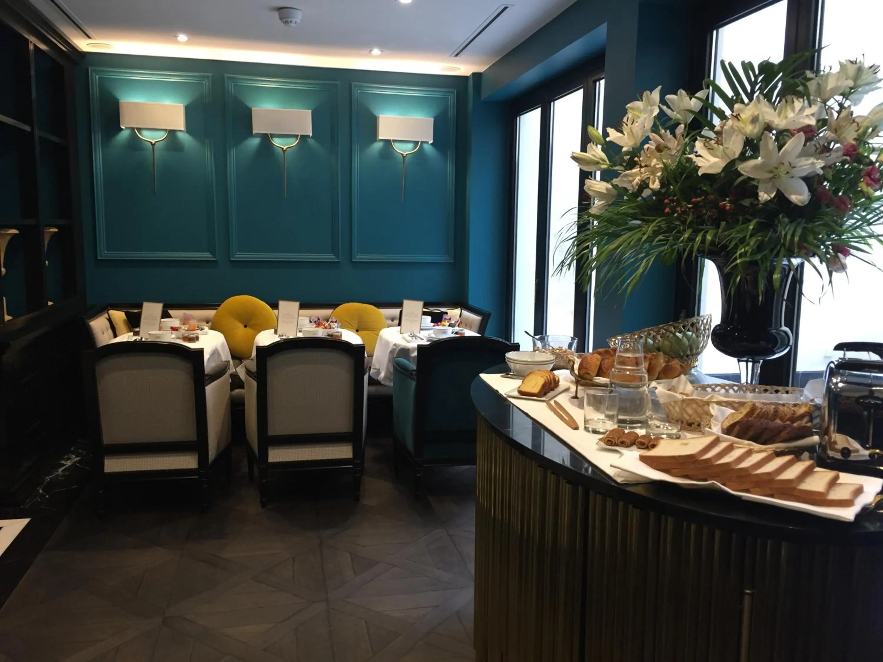 Breakfast in Hôtel George Washington