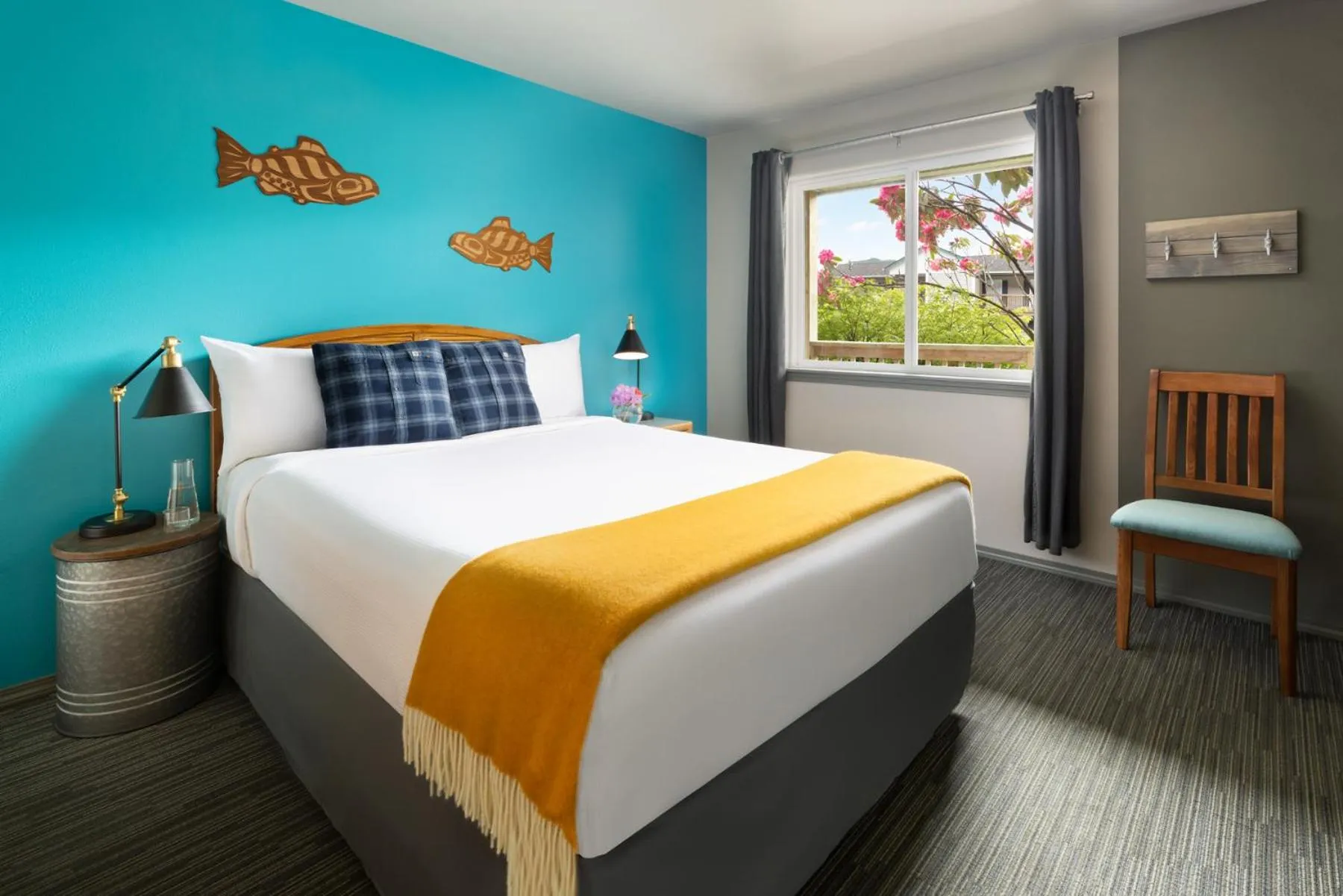 Bed in The Ketch Inn