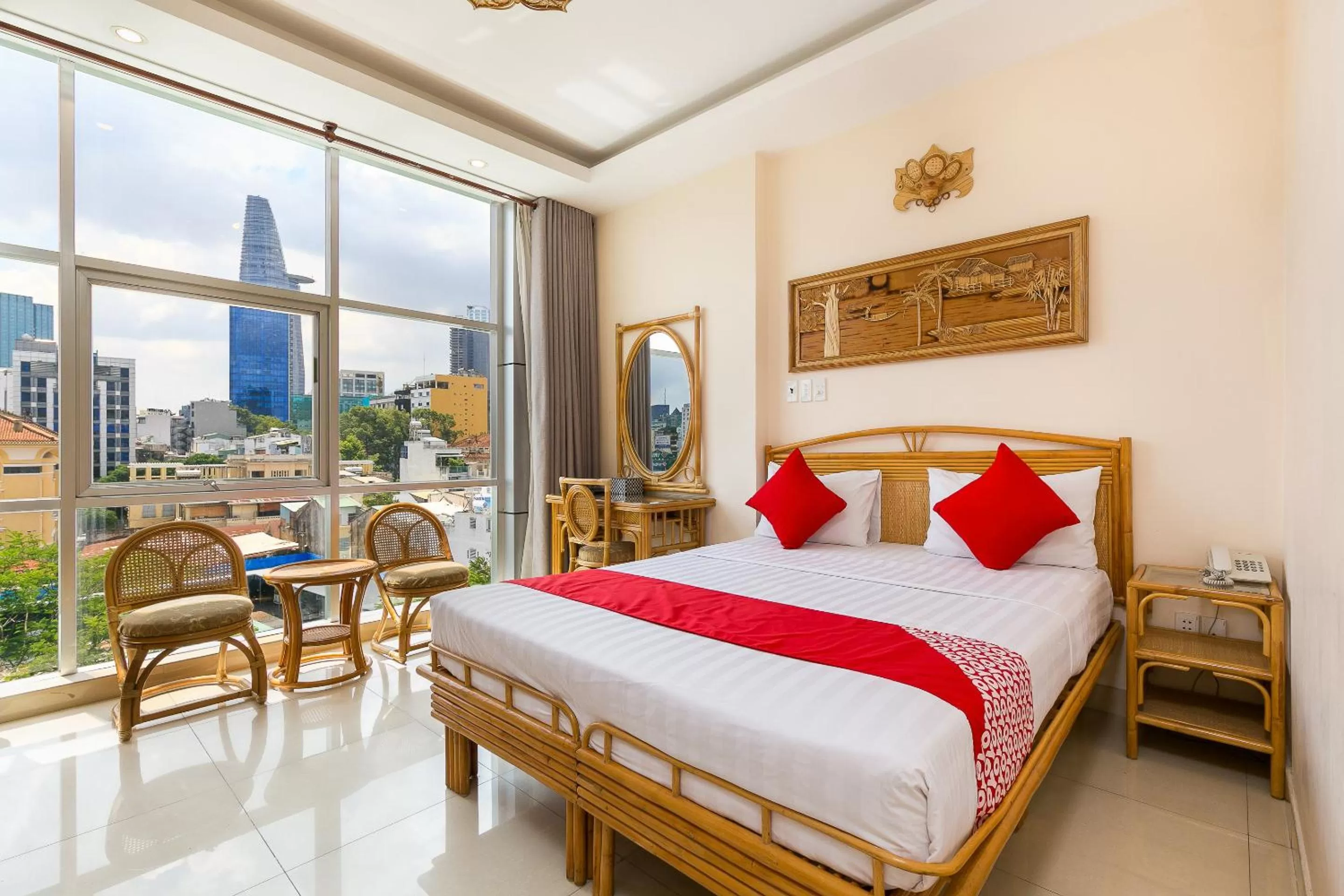 Premium Double Room with City View in Calmette Hotel 151 - Ben Thanh
