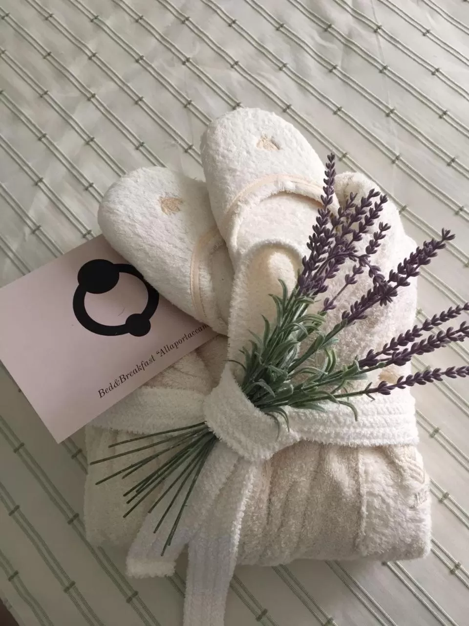 Decorative detail in Allaportaccanto Bed & Breakfast