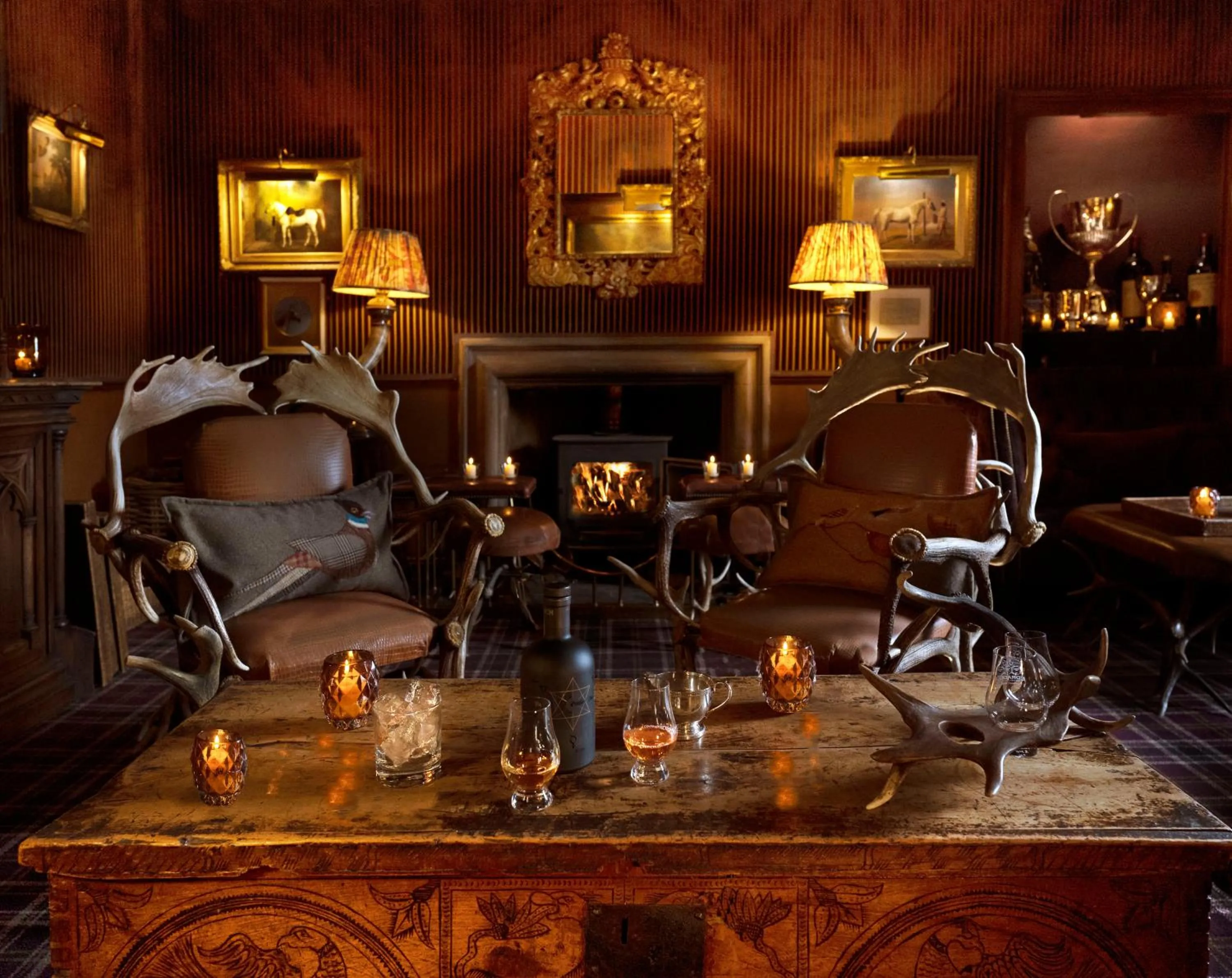 Lounge or bar in Prestonfield House