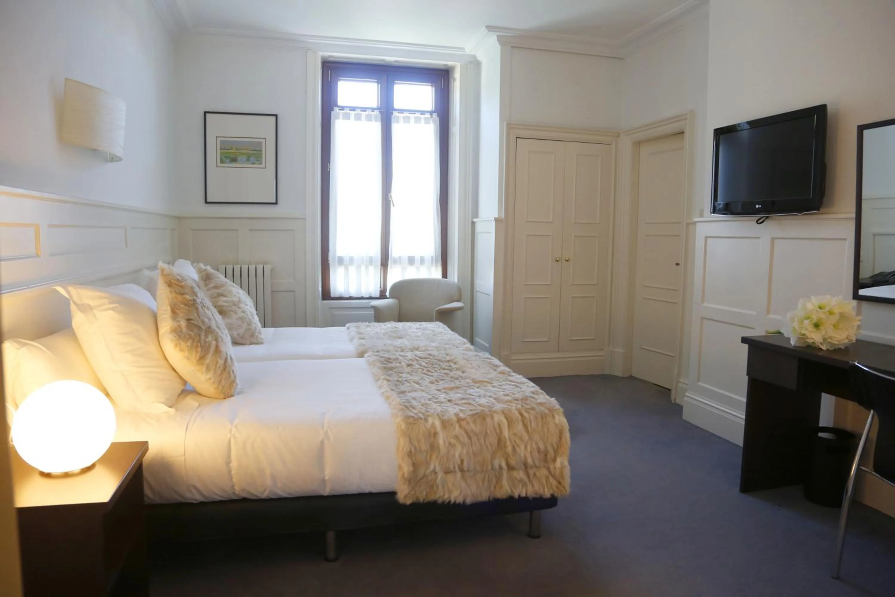 Bedroom, Bed in Hotel Olajauregi