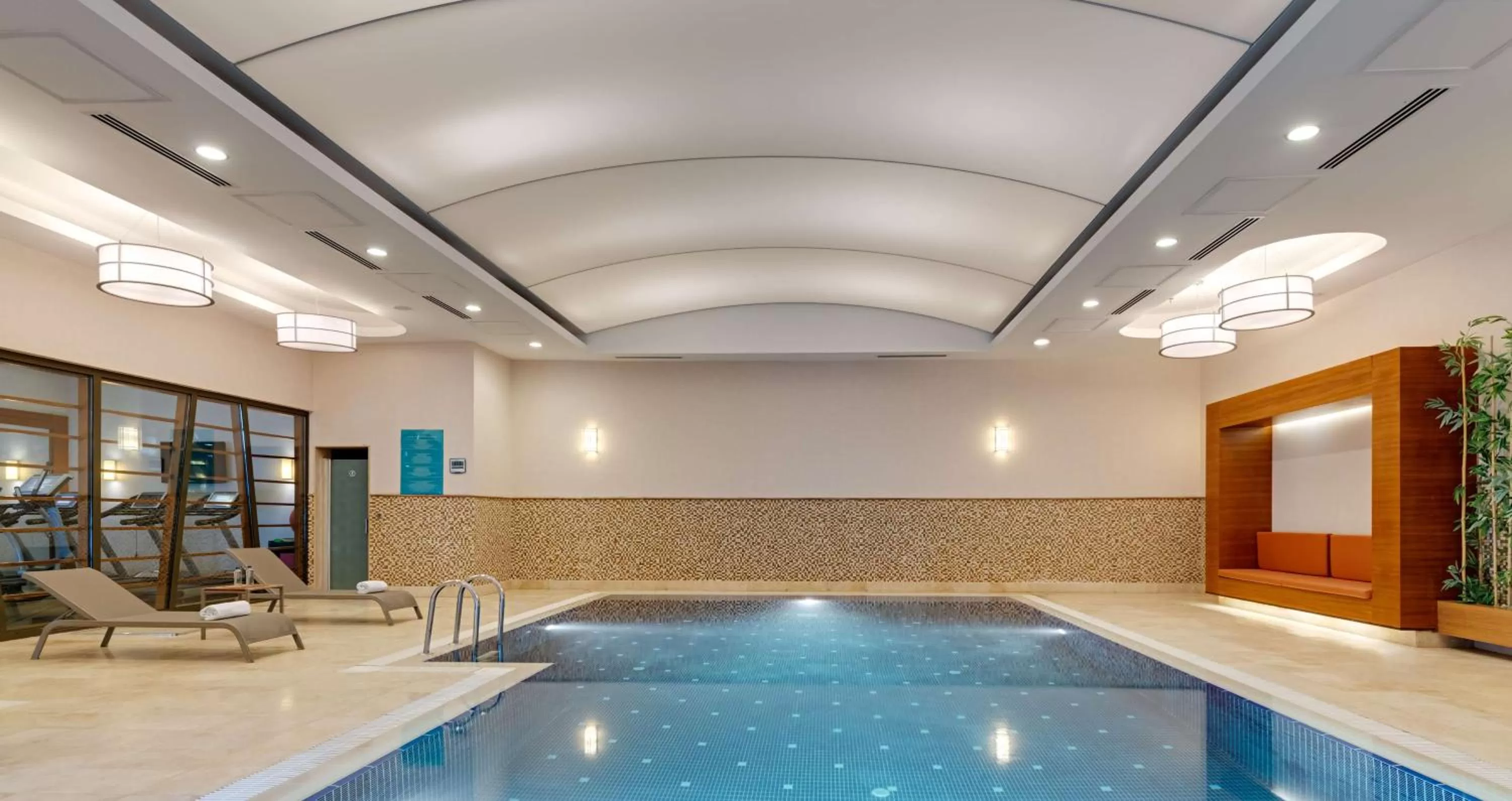 Pool view in Doubletree by Hilton Van