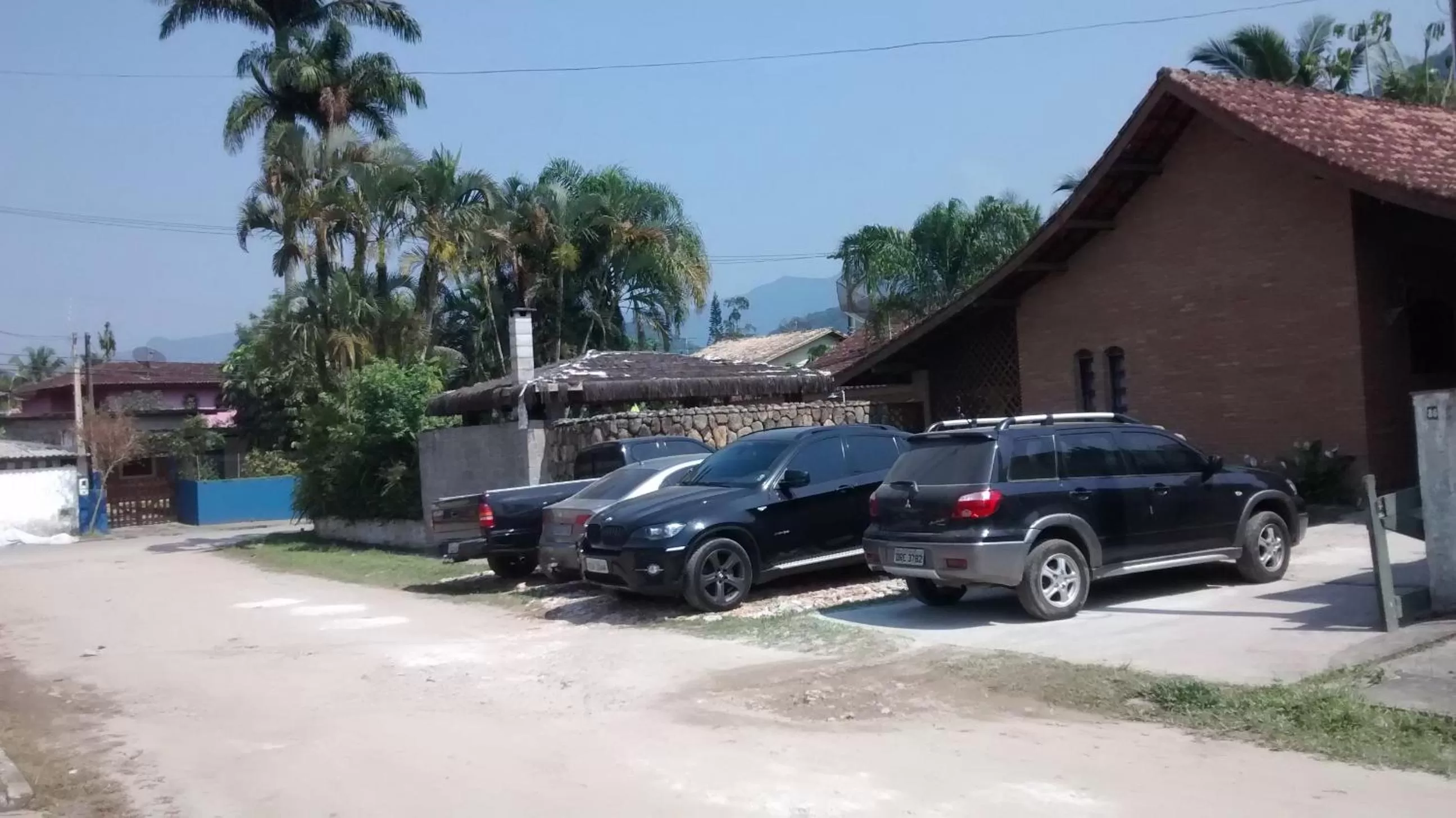 Property building in Pousada Na Praia Ubatuba