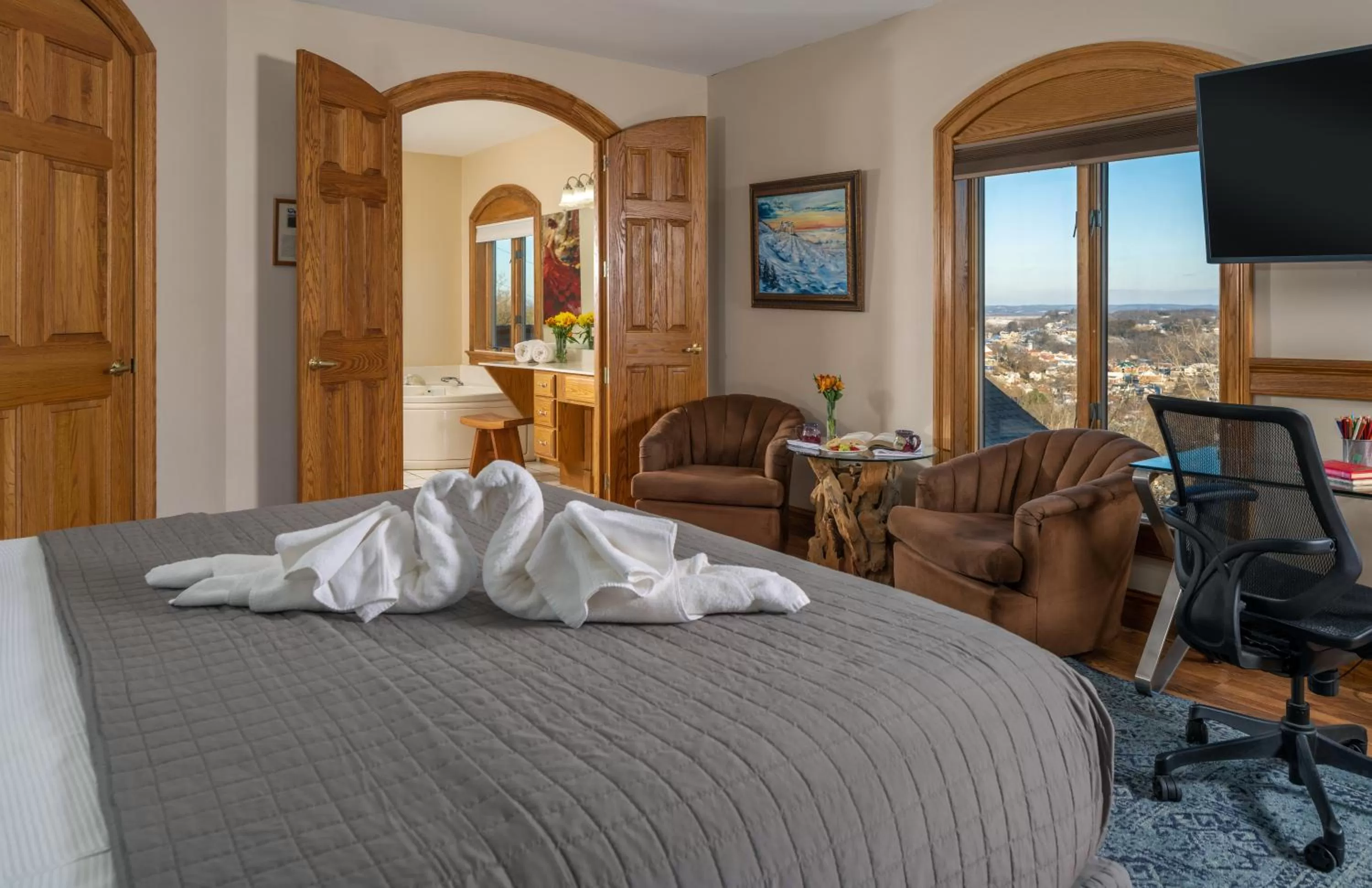 Bedroom in Hermann Hill