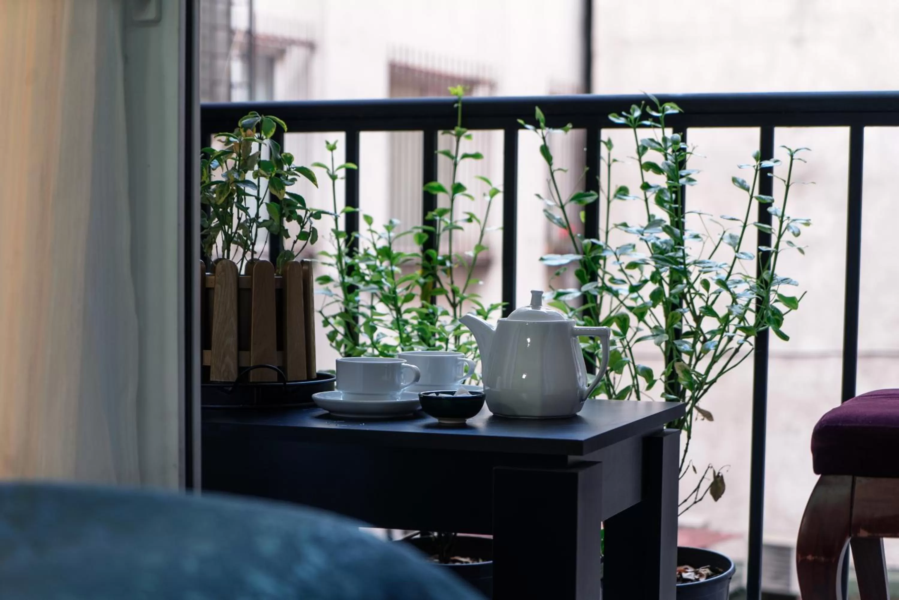 Seating area in Taksim Yazıcı Residence