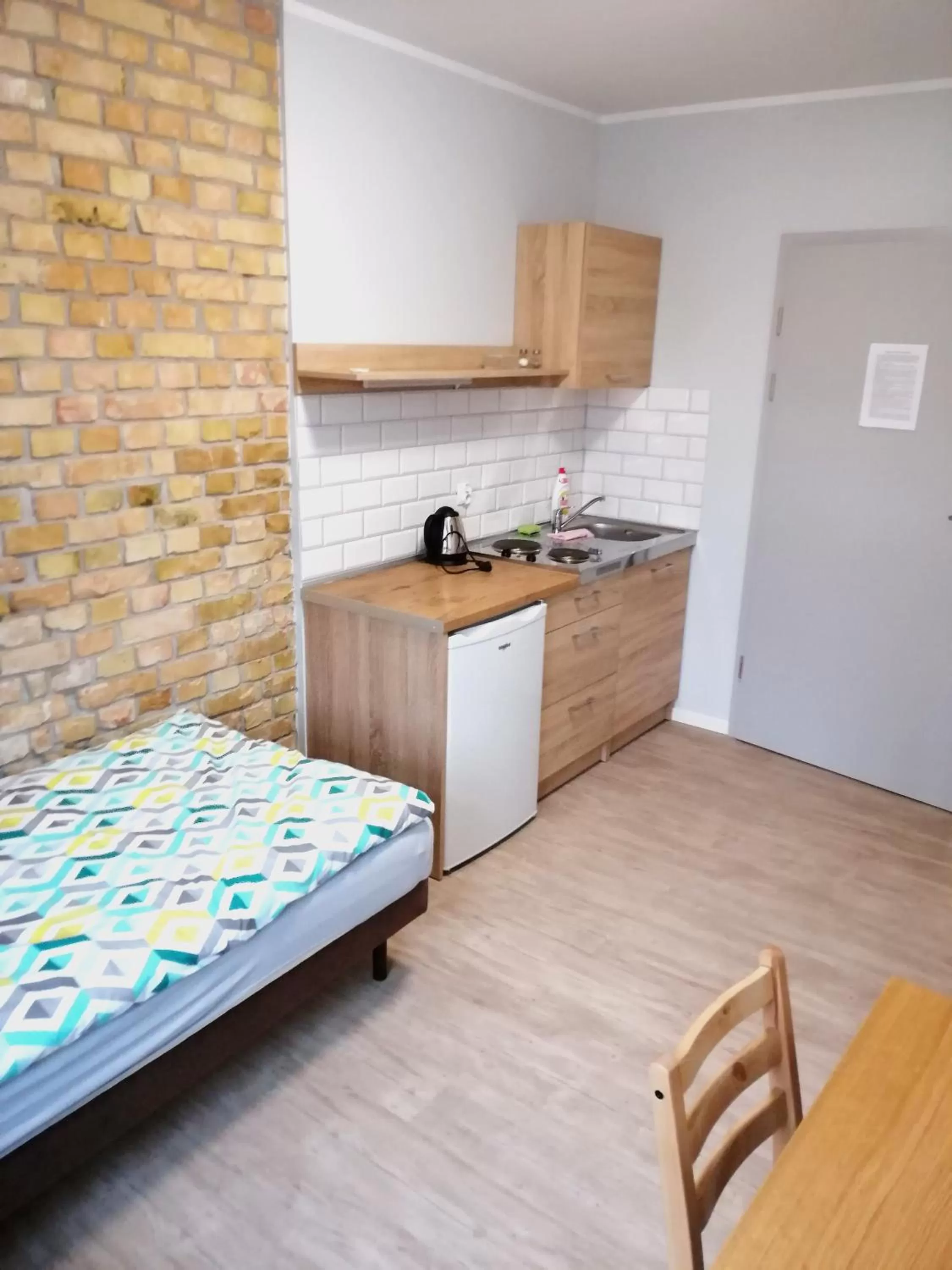 Bed in Noclegi Stara Wozownia