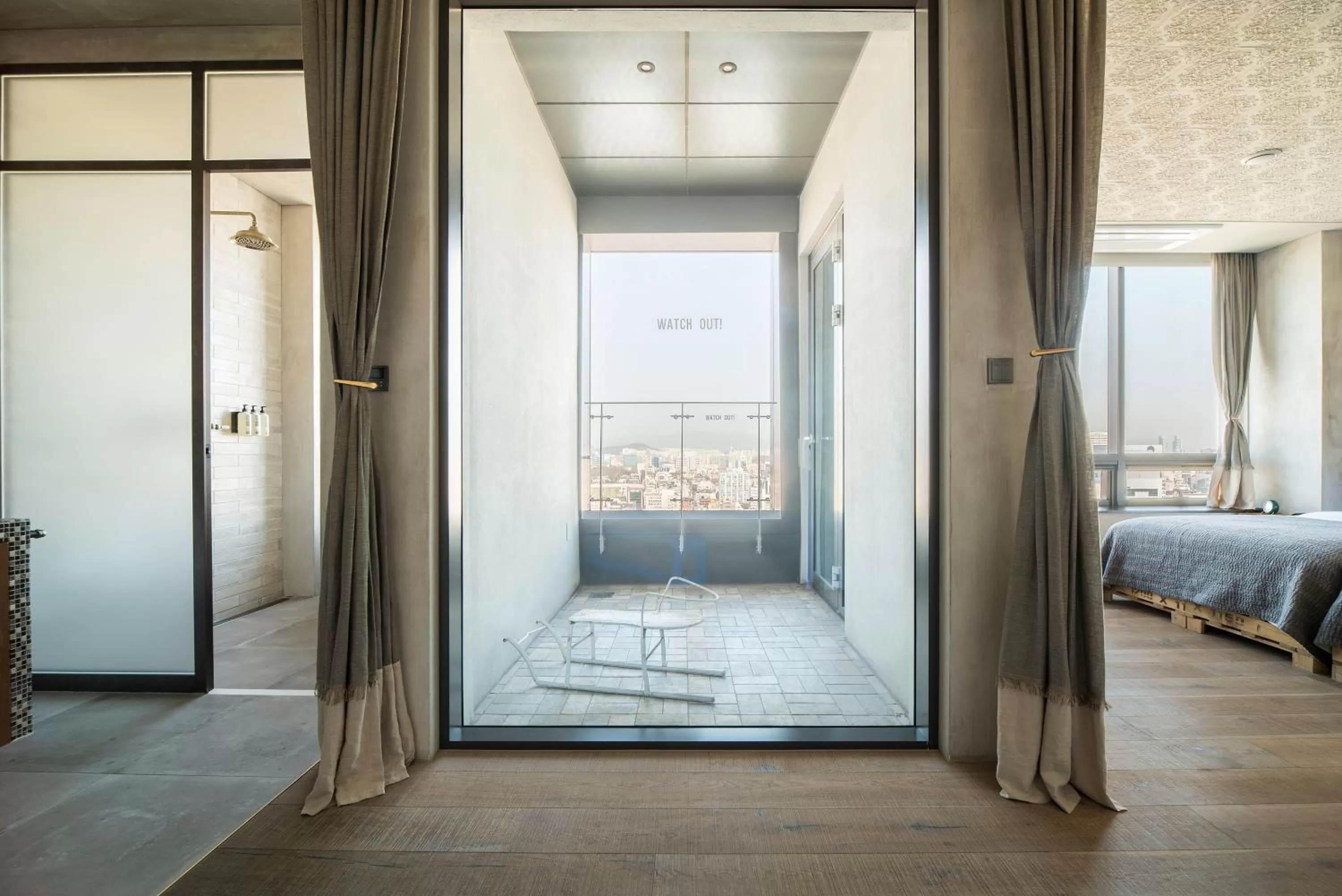 Bed in Hotel Cappuccino