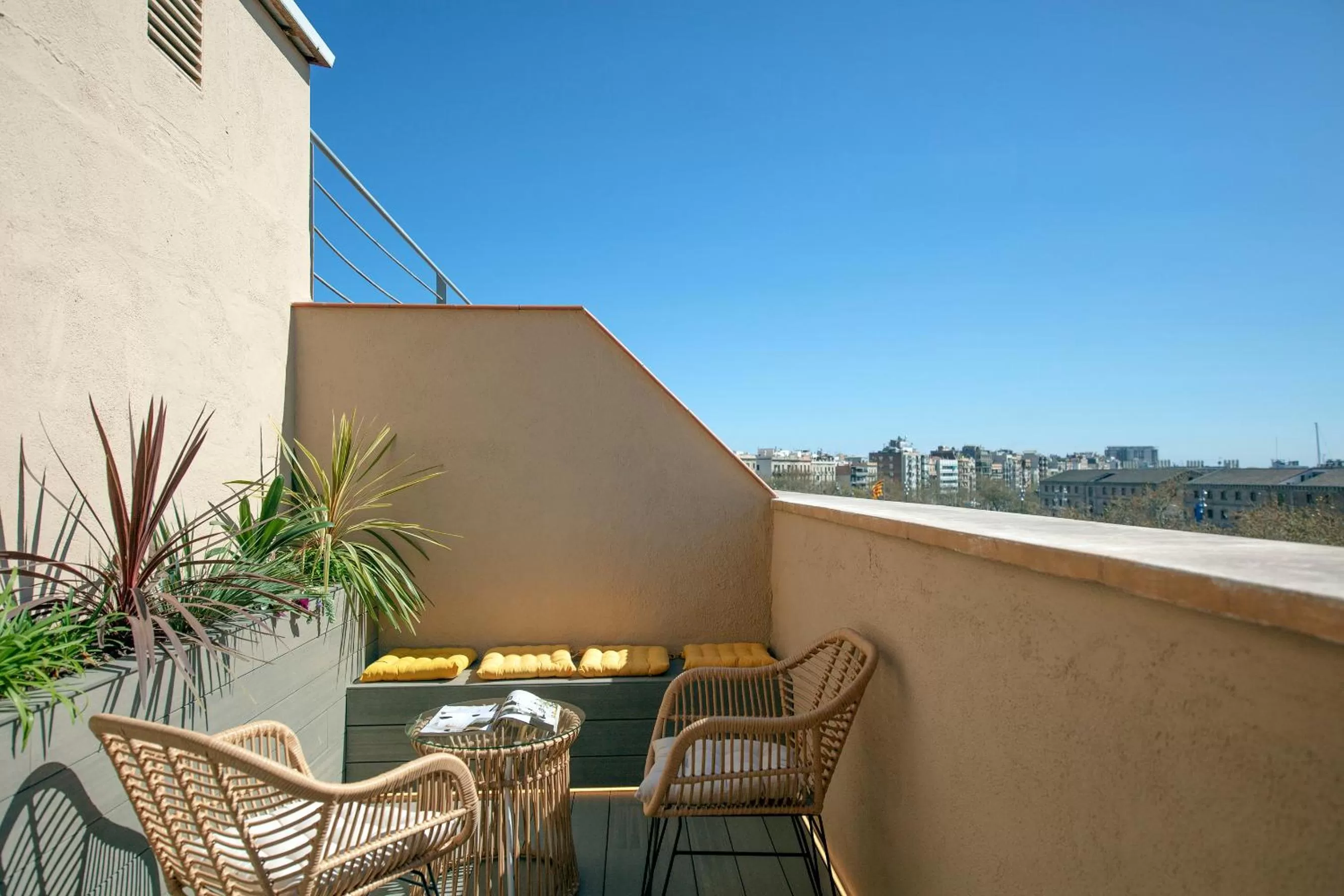 Balcony/Terrace in Hotel Oasis