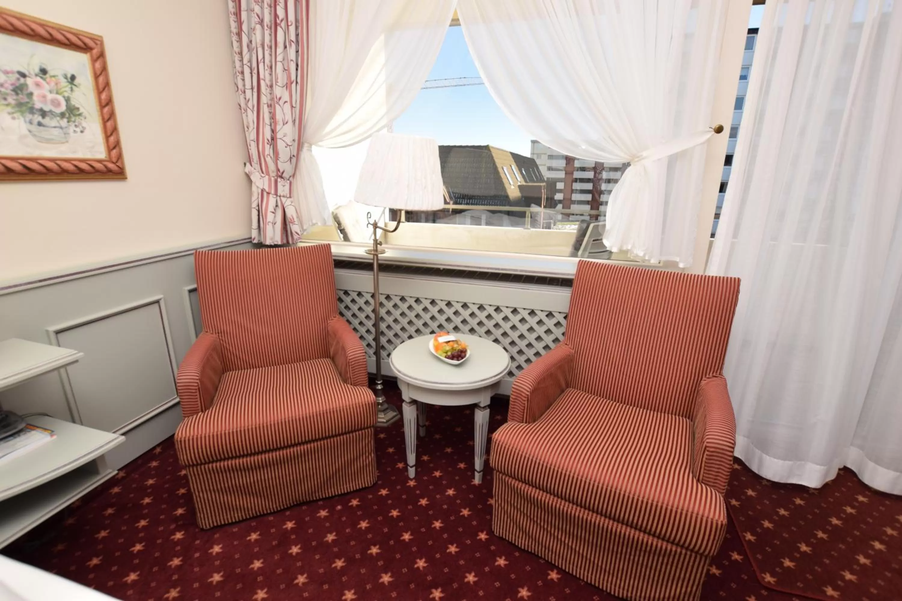 Seating area in Hotel Wiking Sylt