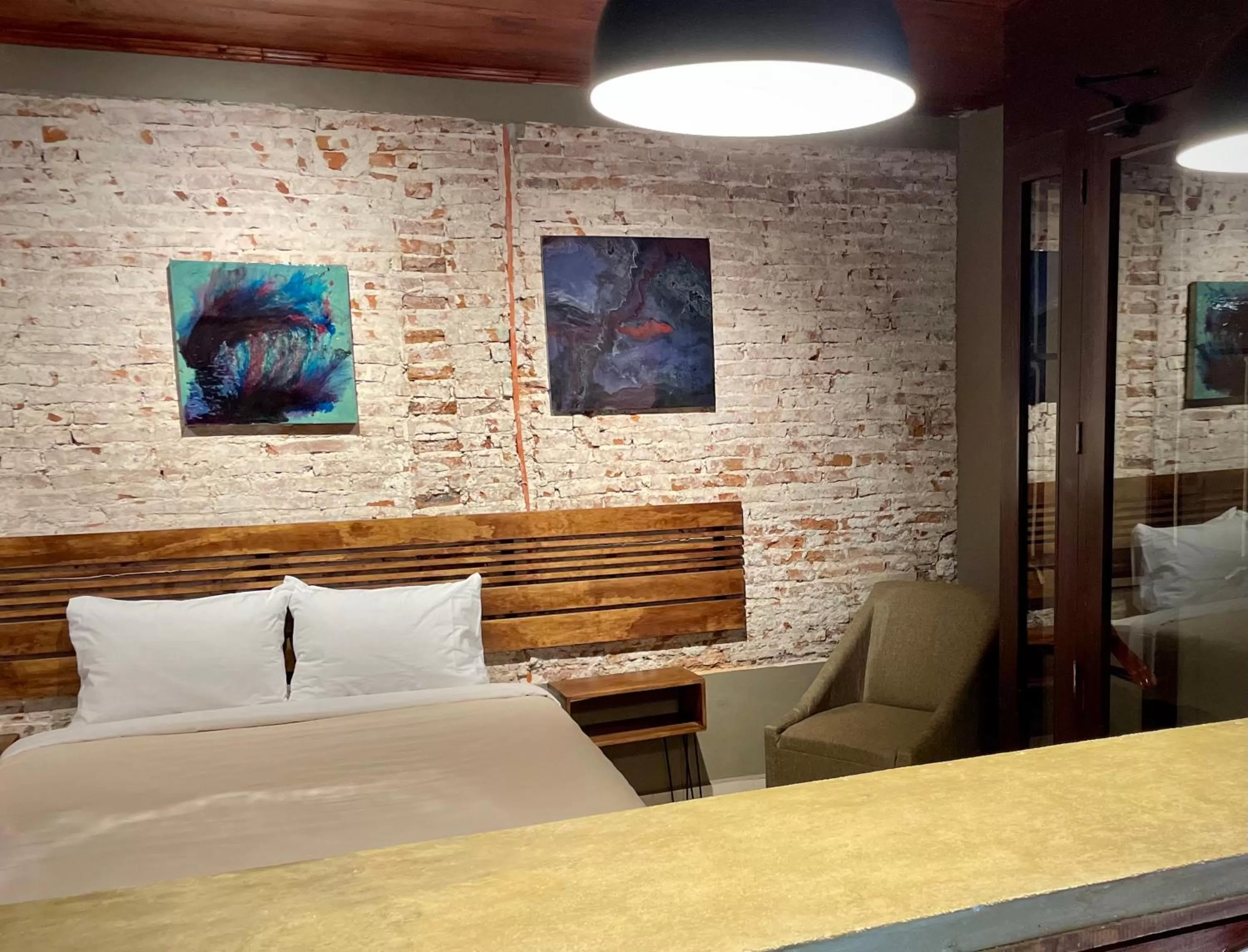 Bed in Hotel Casa Azabache