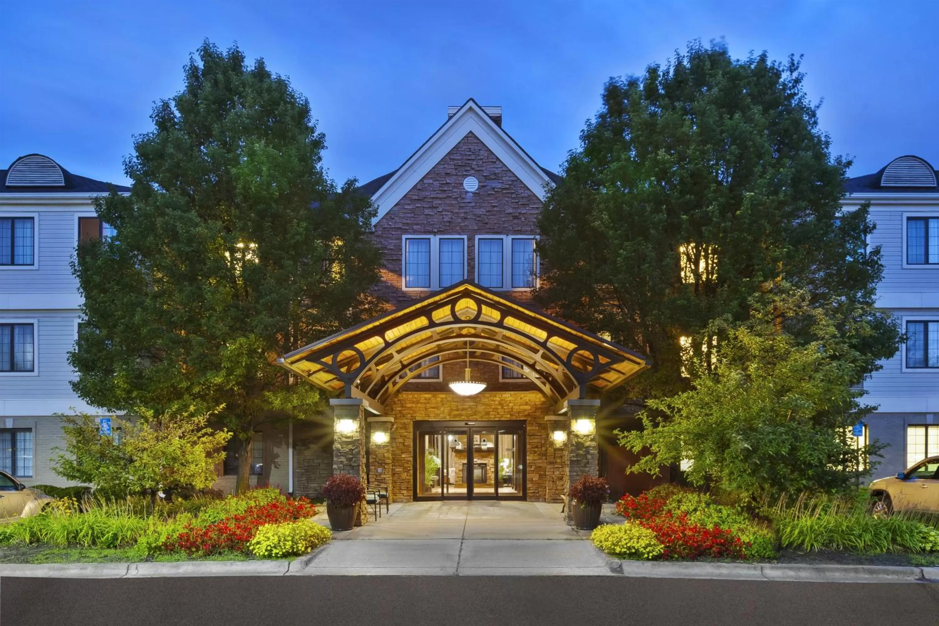 Property building in Staybridge Suites Detroit-Utica by IHG