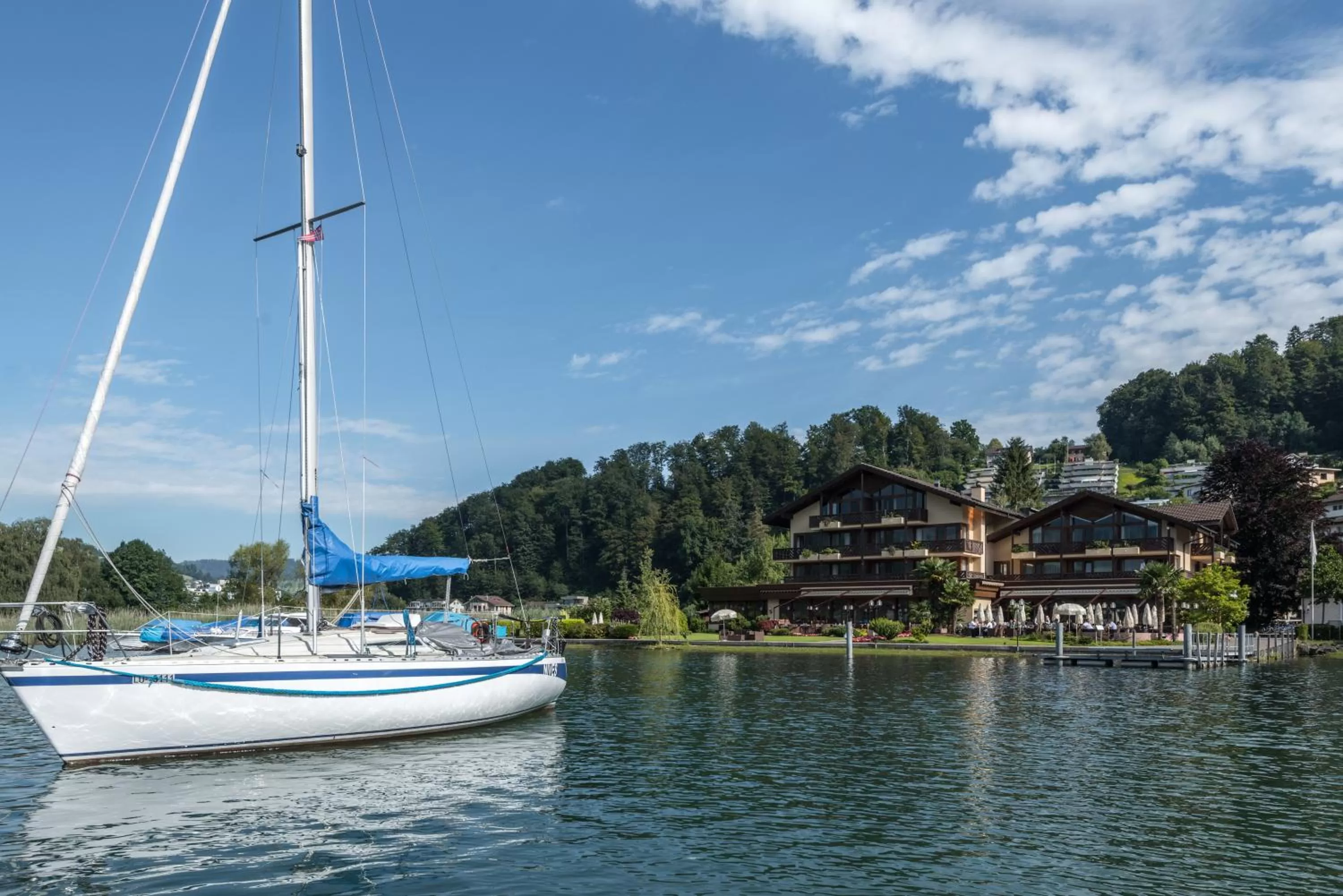 Lake view in Seehotel Sternen