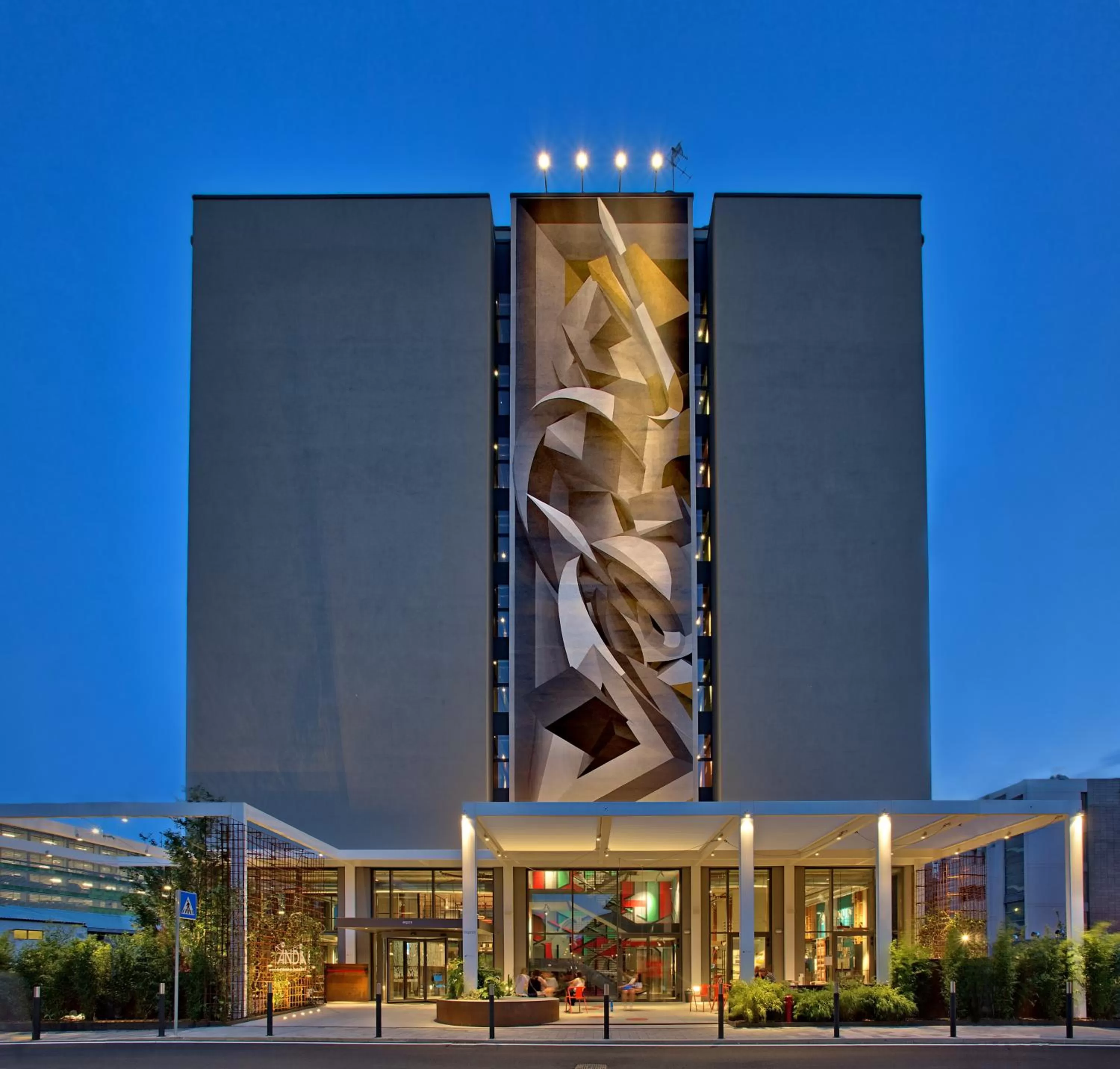 Property building in Anda Venice Hostel