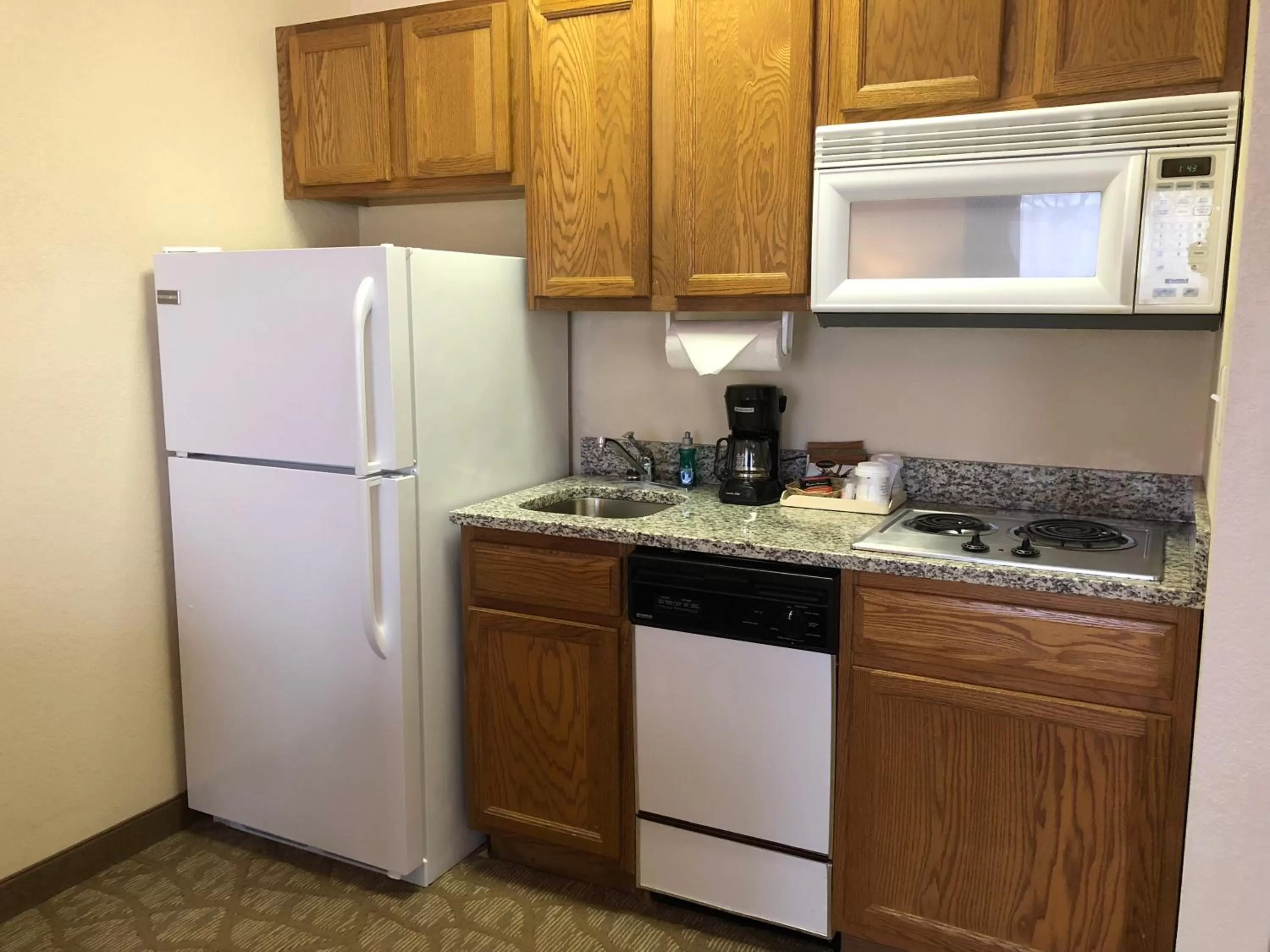 Kitchen or kitchenette in Hawthorn Extended Stay by Wyndham Decatur
